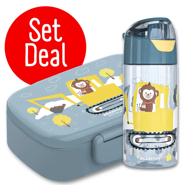 bearfoot-bundles-bagger-bento-box-set-trinkflasche-450ml image 1