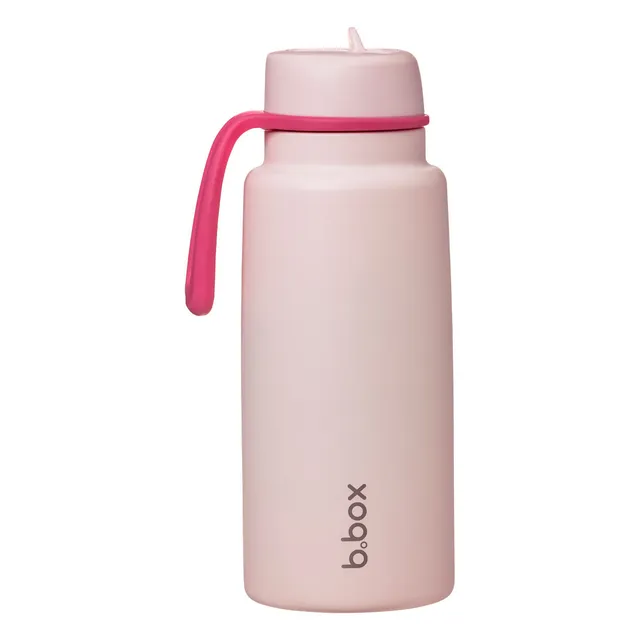 b-box-insulated-flip-top-trinkflasche-1l-pink-paradise-auslaufsicher image 1
