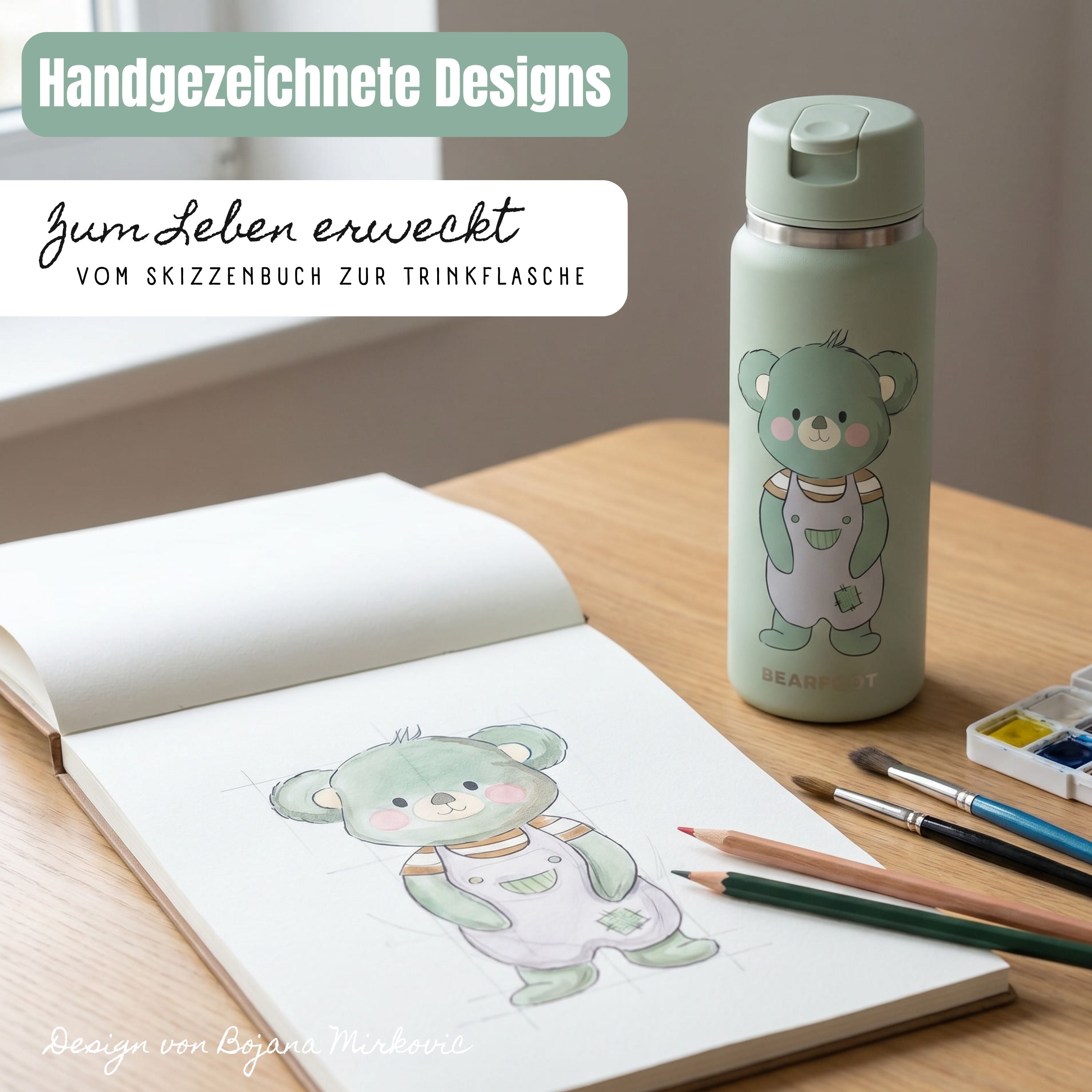 bearfoot-tiny-koala-thermo-trinkflasche-edelstahl-200-ml-mit-strohhalm image 7