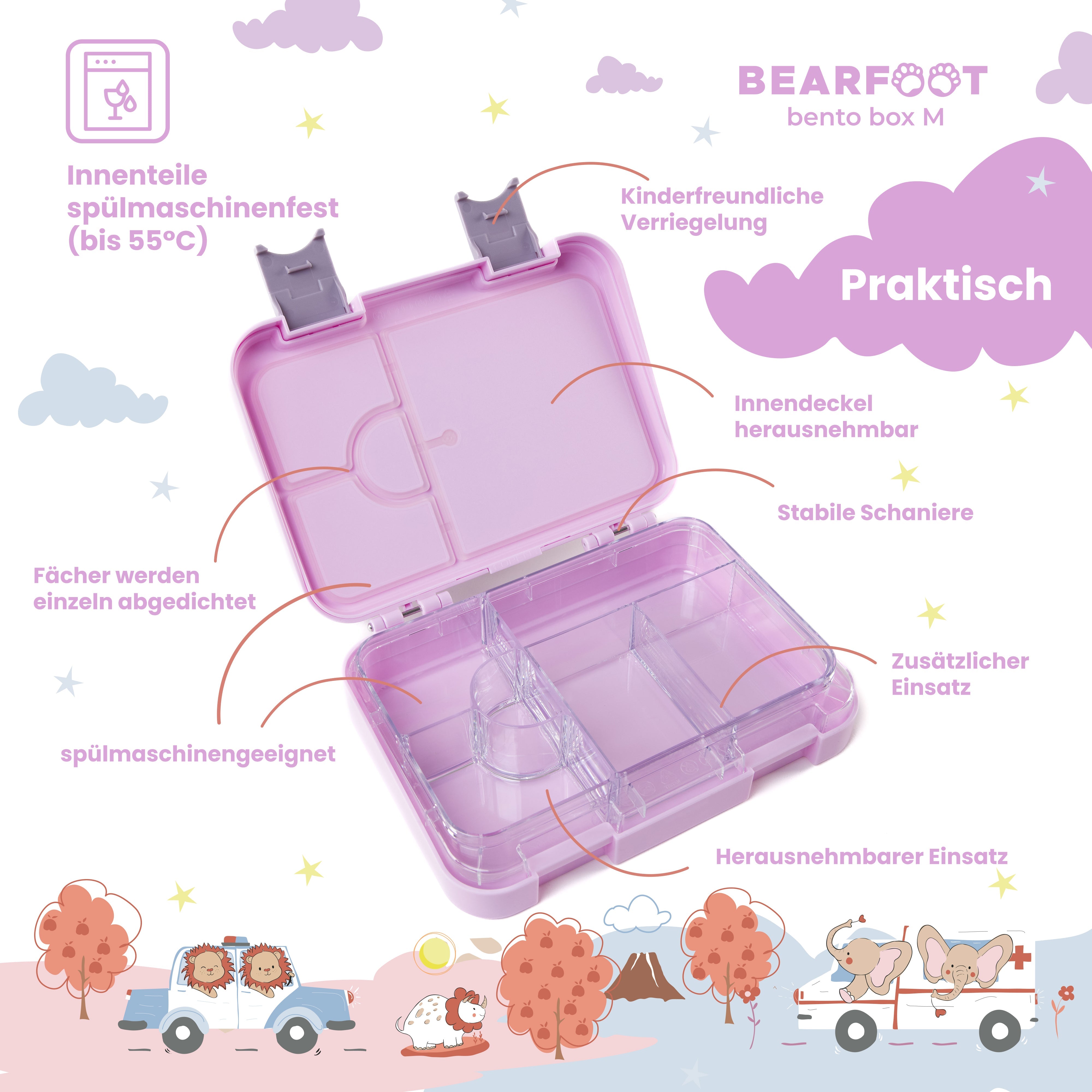 bearfoot-brotdose-hund-katze-lila-bento-box-mit-f-chern image 6