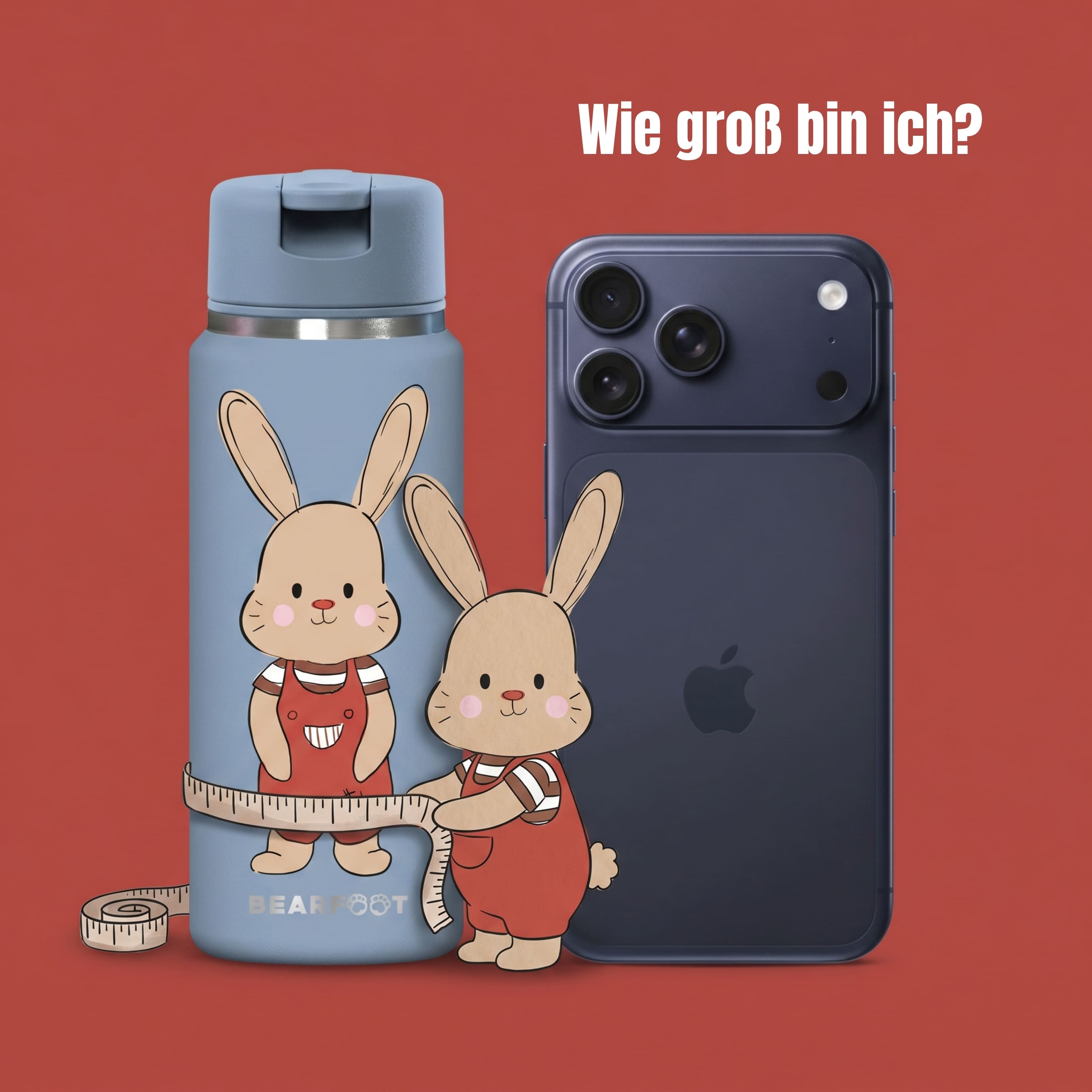 bearfoot-tiny-thermo-trinkflasche-edelstahl-hase-200ml image 7