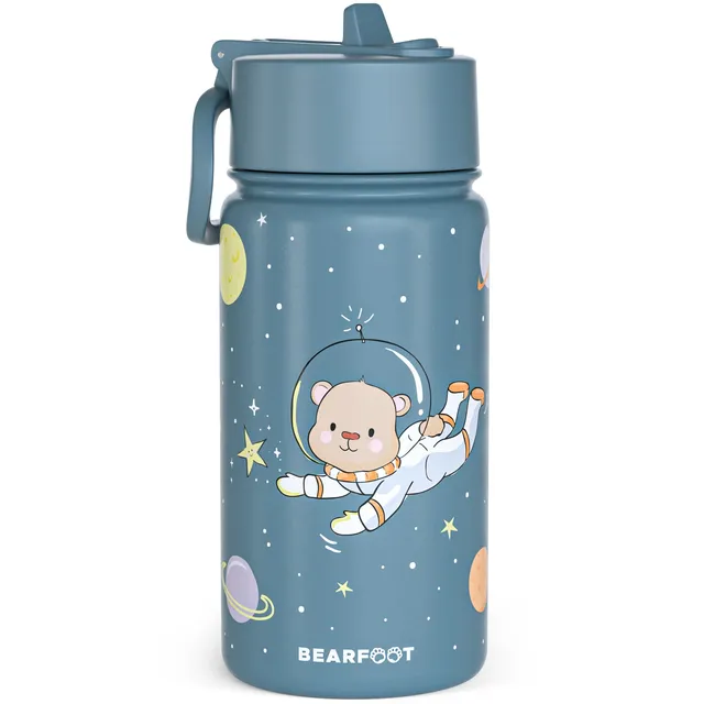 bearfoot-isolierflaschen-thermo-trinkflasche-400ml-astro-b-r-blau image 1