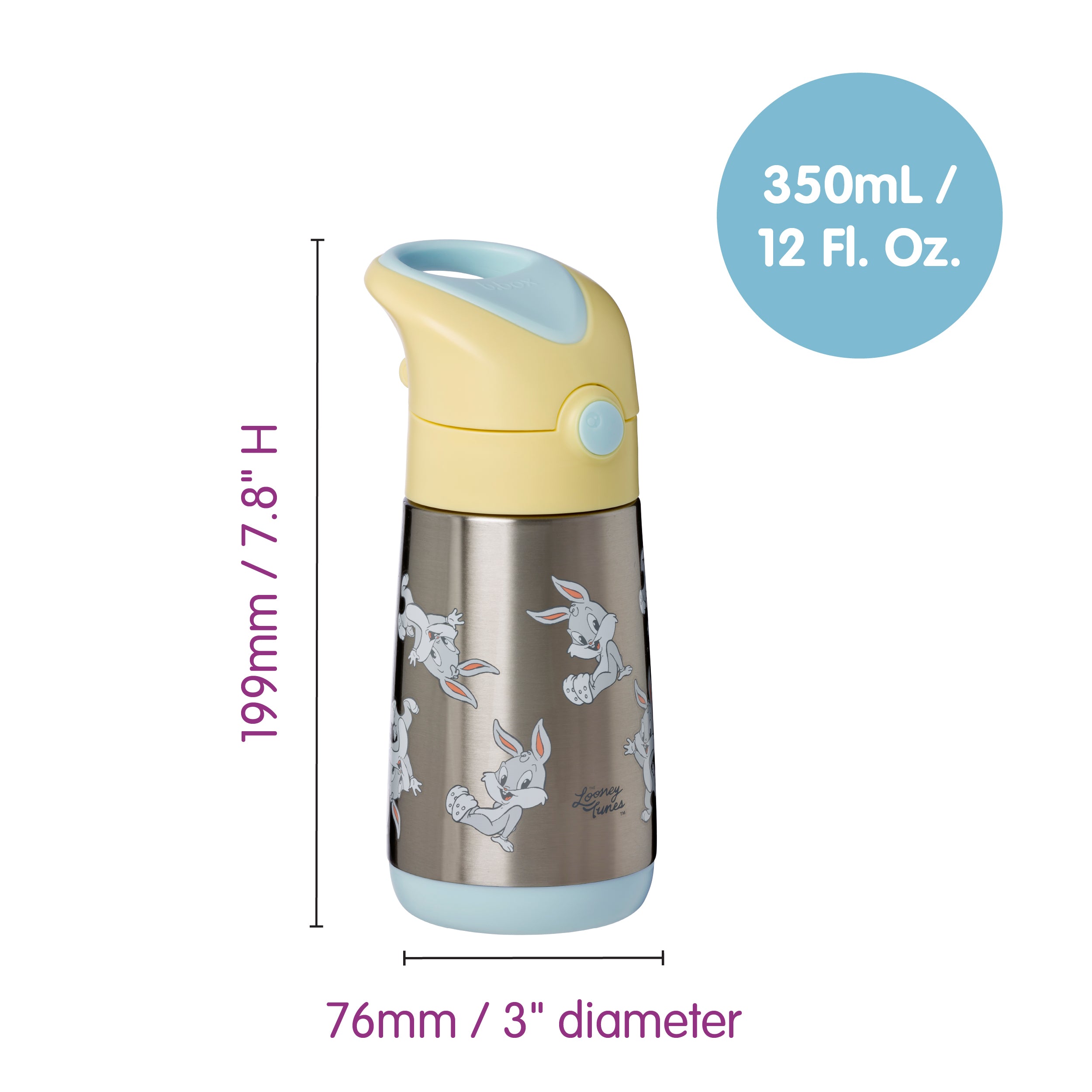 b-box-looney-tunes-trinkflasche-350-ml-isoliert-limited-edition image 6