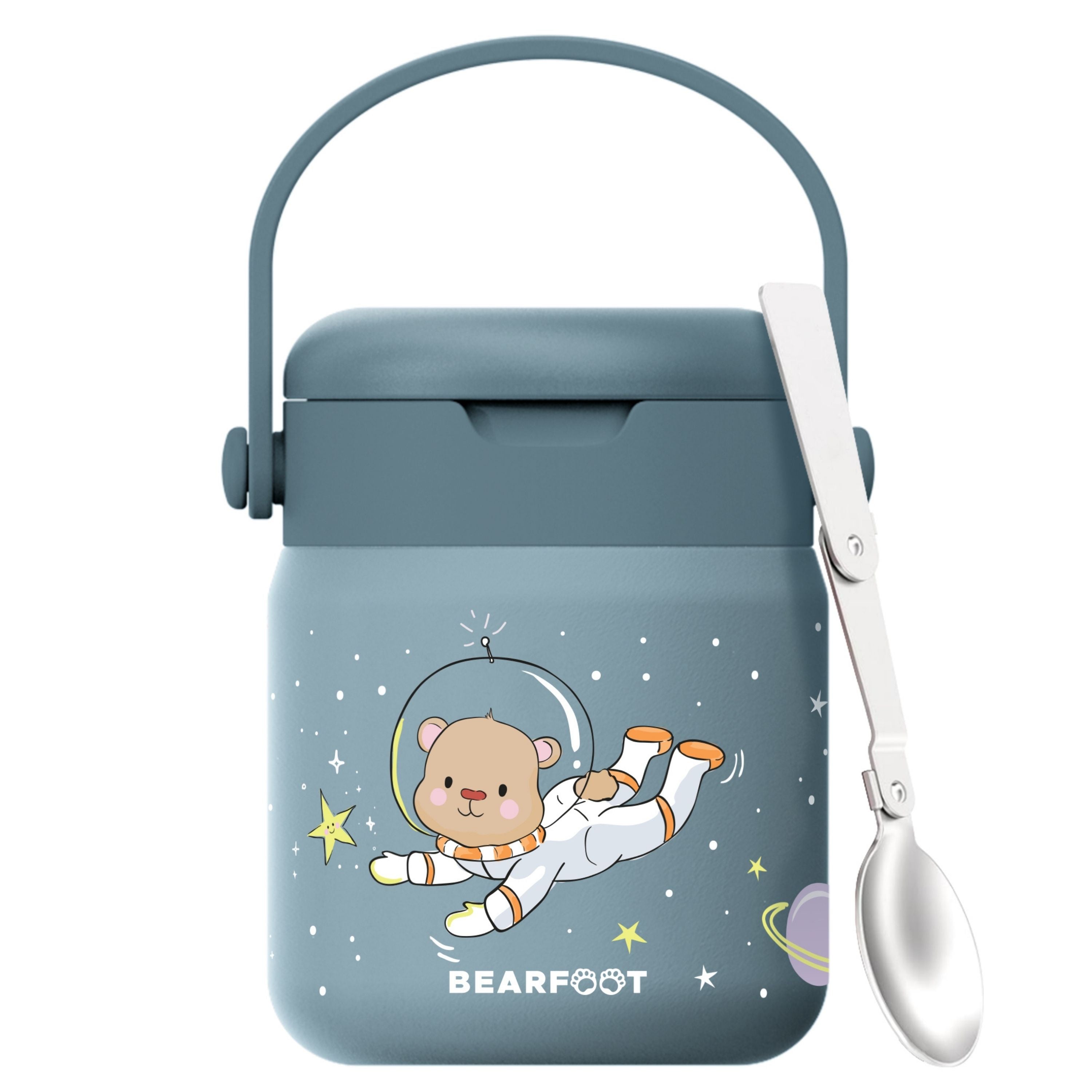 bearfoot-thermobeh-lter-500ml-edelstahl-astro-b-r-blau-mit-l-ffel image 3