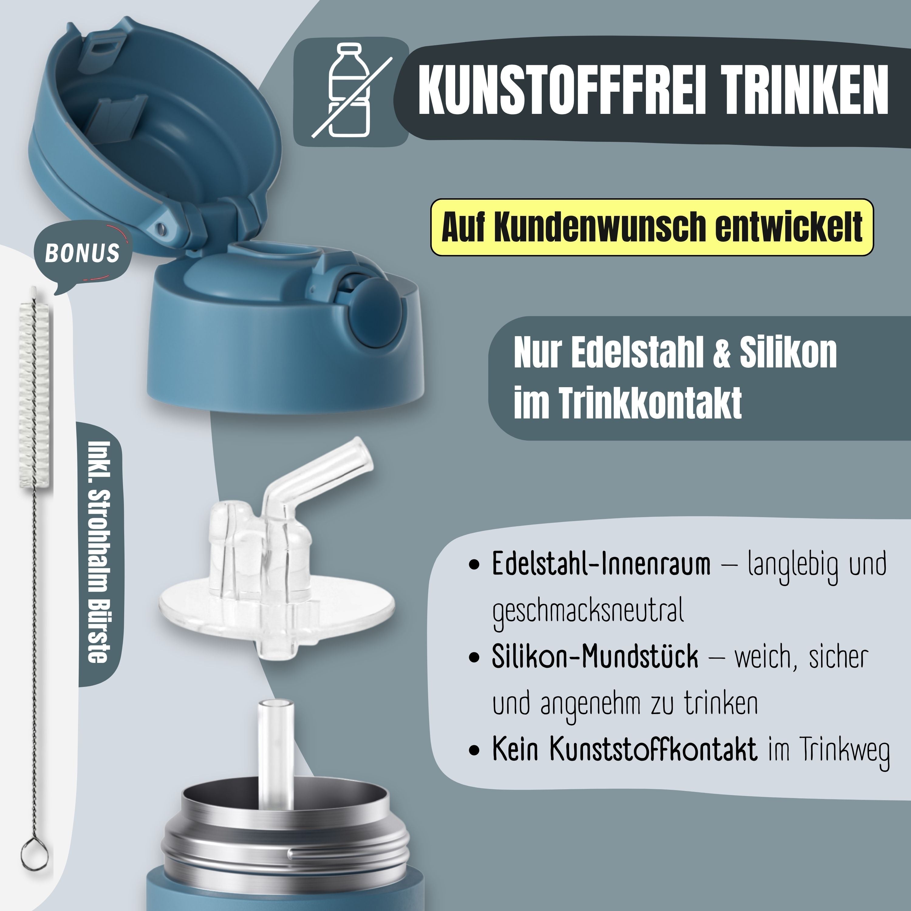 bearfoot-feuerwehr-hase-isolierflasche-350-ml-blau-edelstahl image 7
