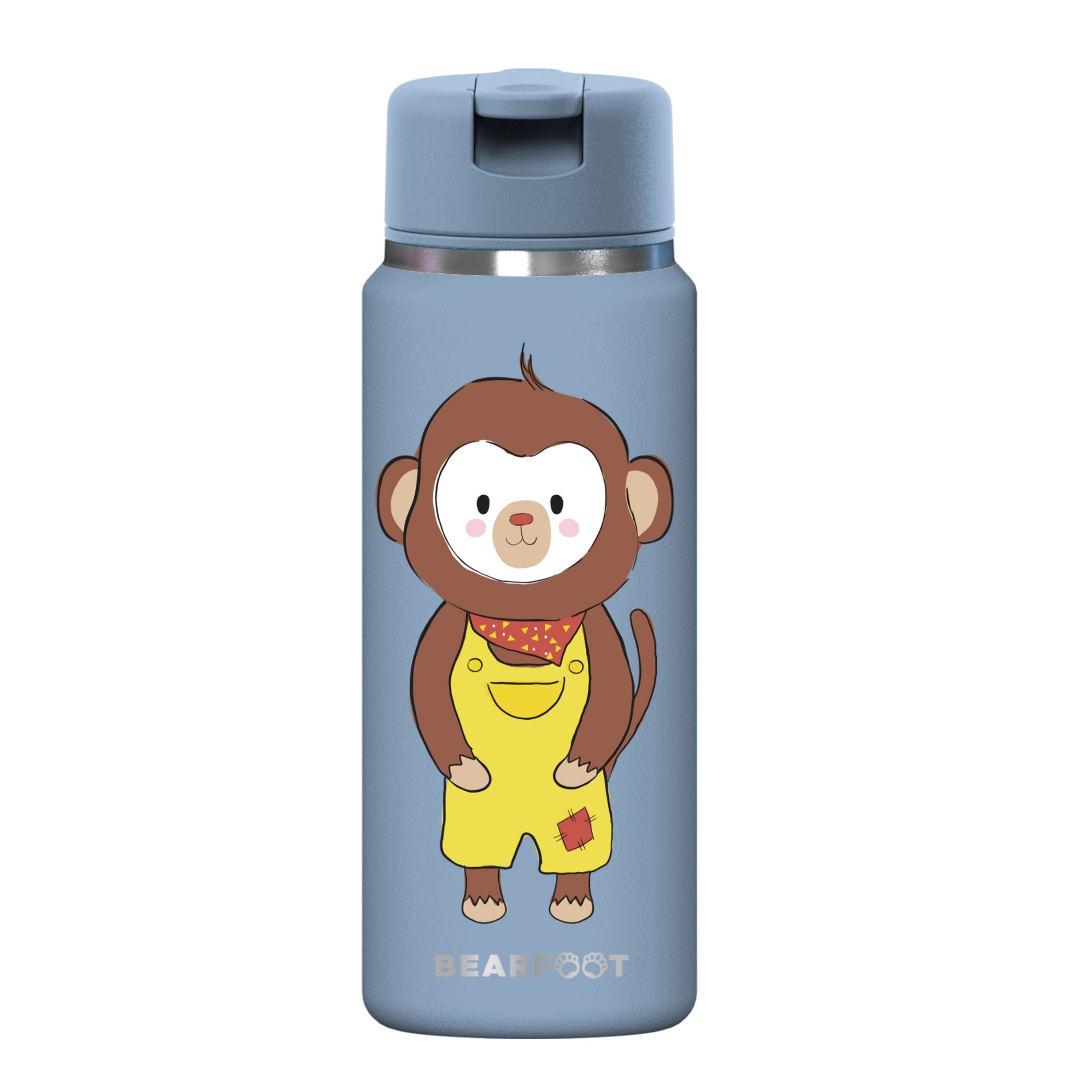 bearfoot-tiny-thermo-trinkflasche-200ml-affe-edelstahl image 3