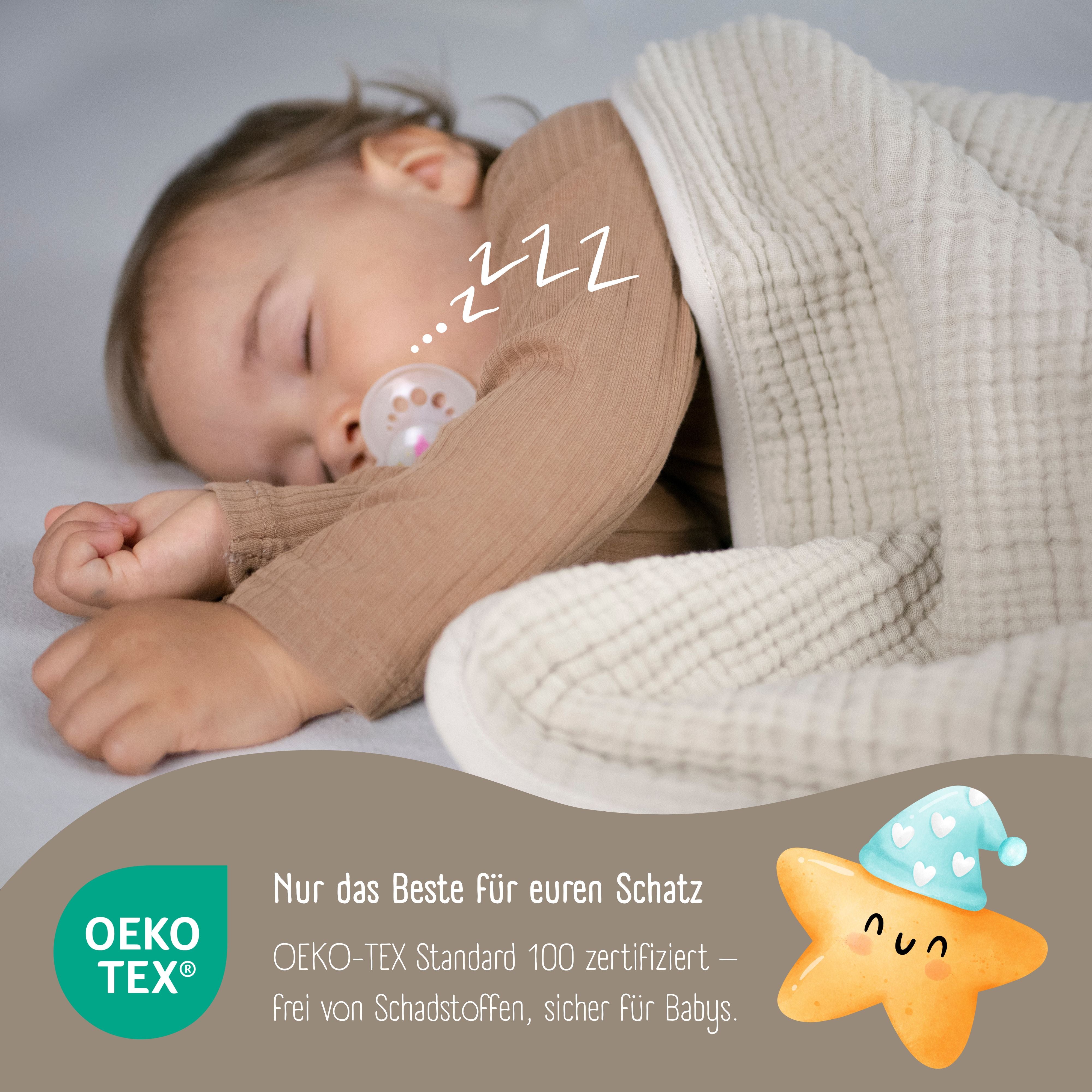 bearfoot-babydecken-musselindecke-fleecedecke-braun-wendedecke image 4