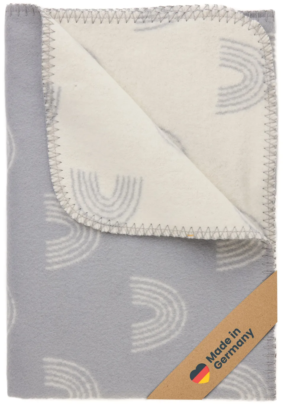 bearfoot-babydecken-babydecke-bio-baumwolle-regenbogen-grau image 1