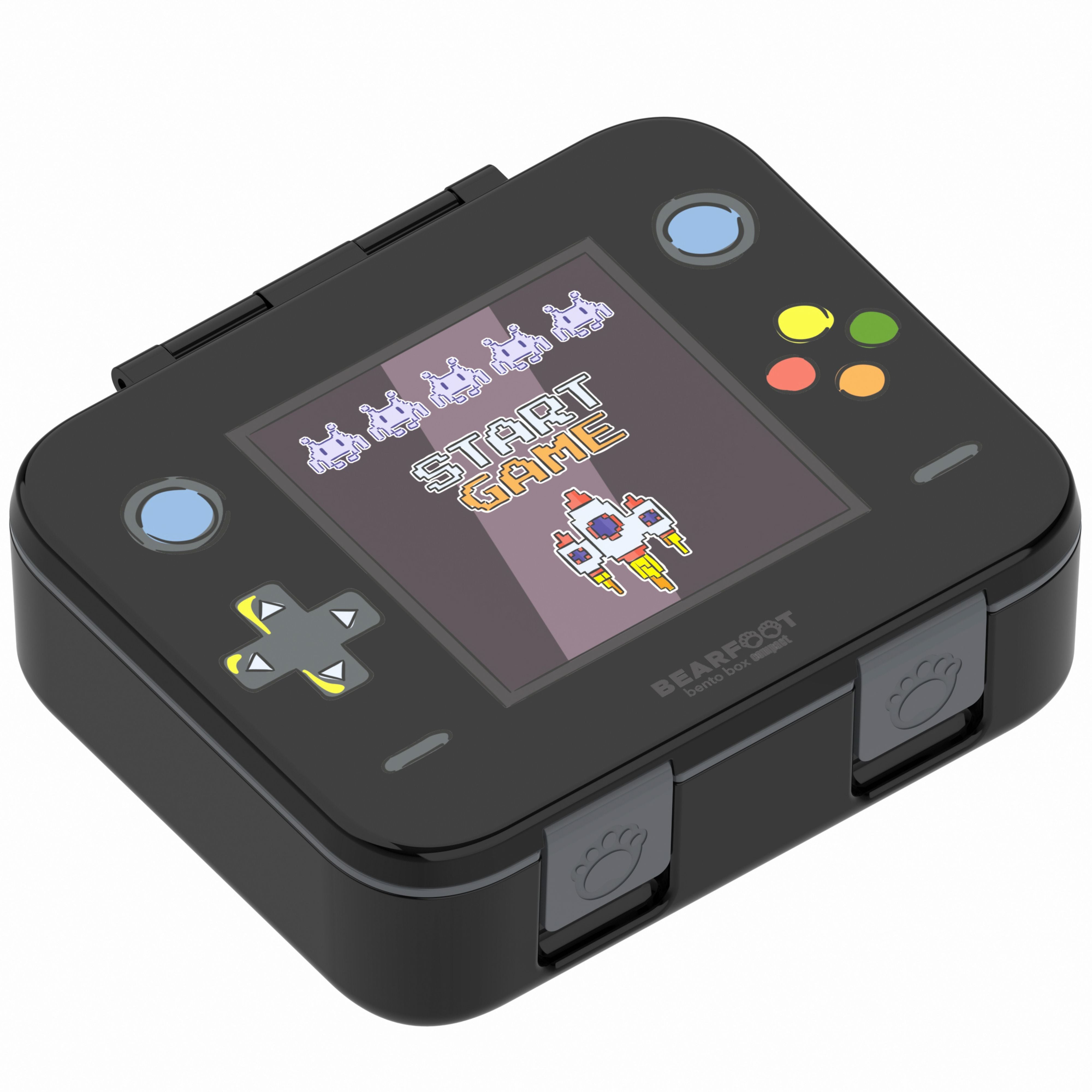 bearfoot-compact-brotdose-game-schwarz-1000ml-auslaufsicher image 3