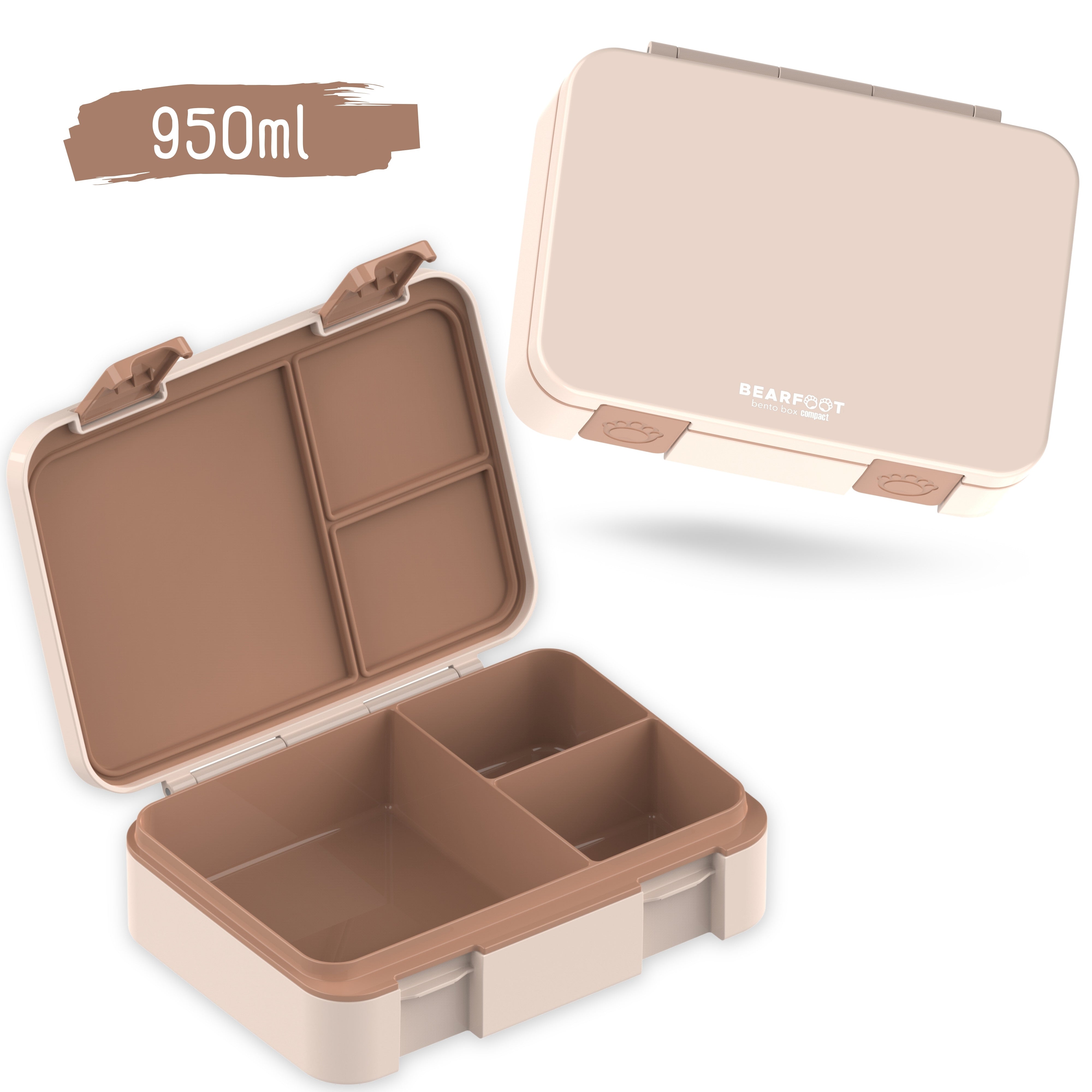 bearfoot-brotdosen-bento-box-compact-950ml-braun-f-cher image 2