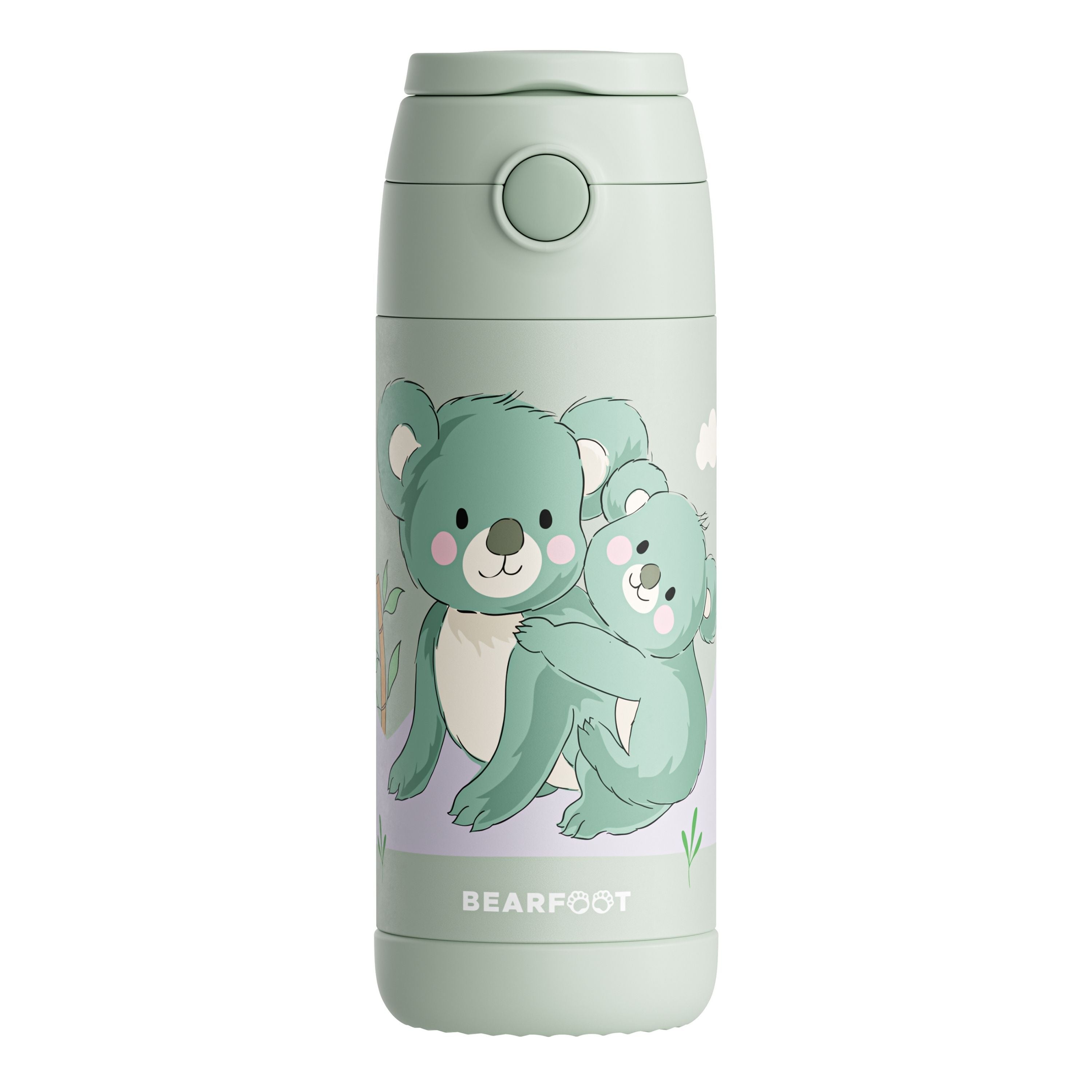 bearfoot-thermo-trinkflasche-kinder-koala-gr-n-350ml image 3
