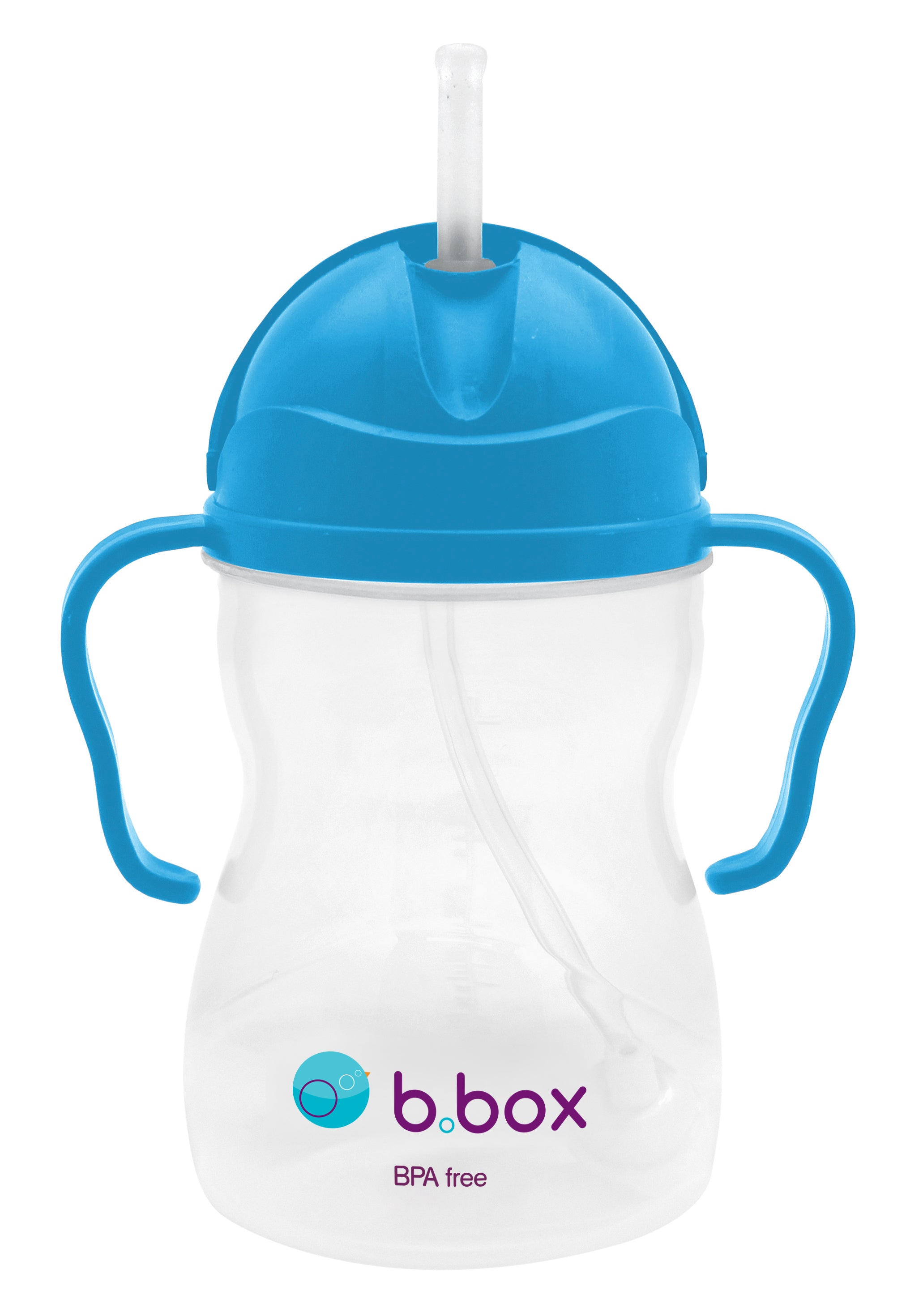 b-box-snackbox-sippy-cup-set-blue-slate-blueberry image 5