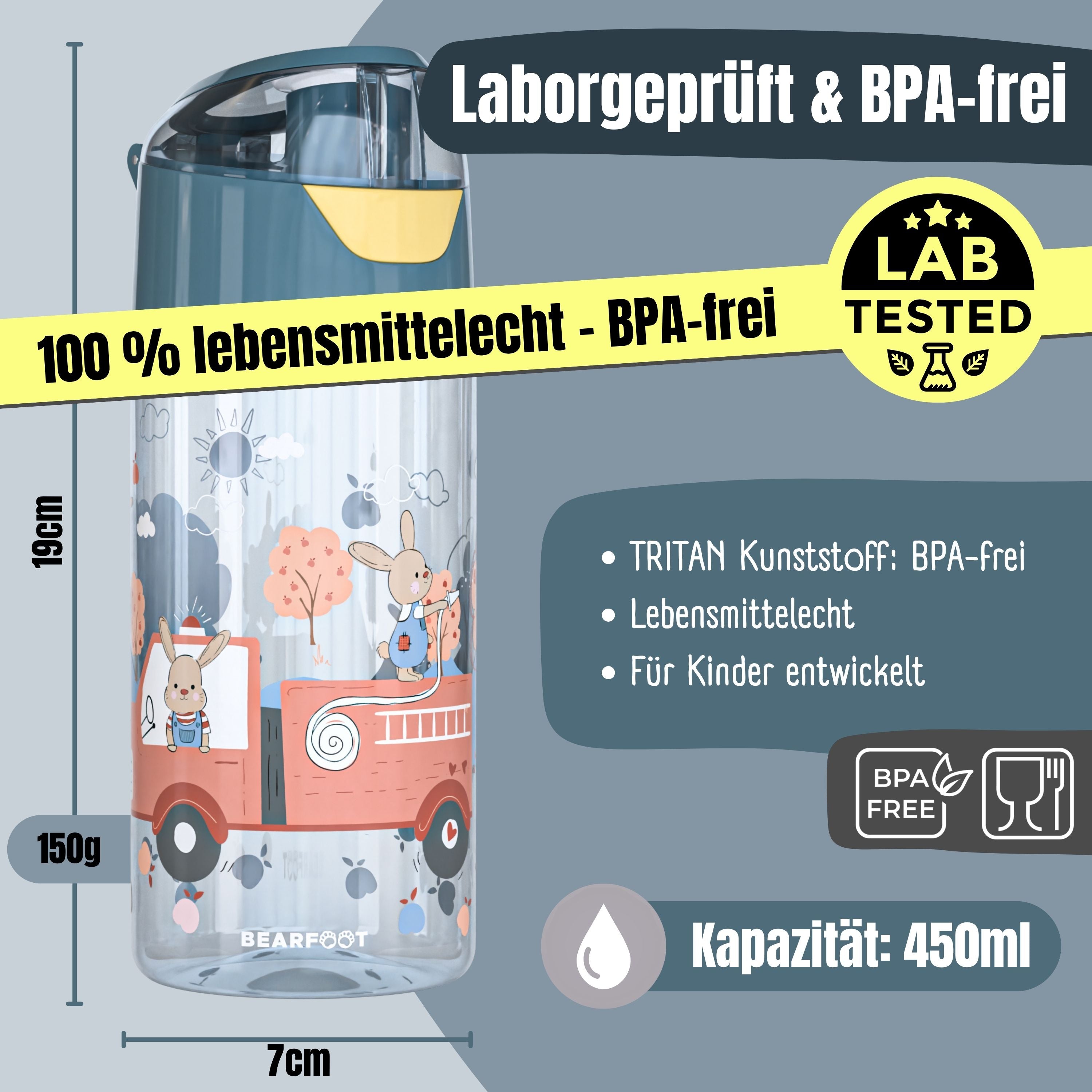 bearfoot-trinkflaschen-feuerwehr-trinkflasche-450ml-blau-tritan image 4