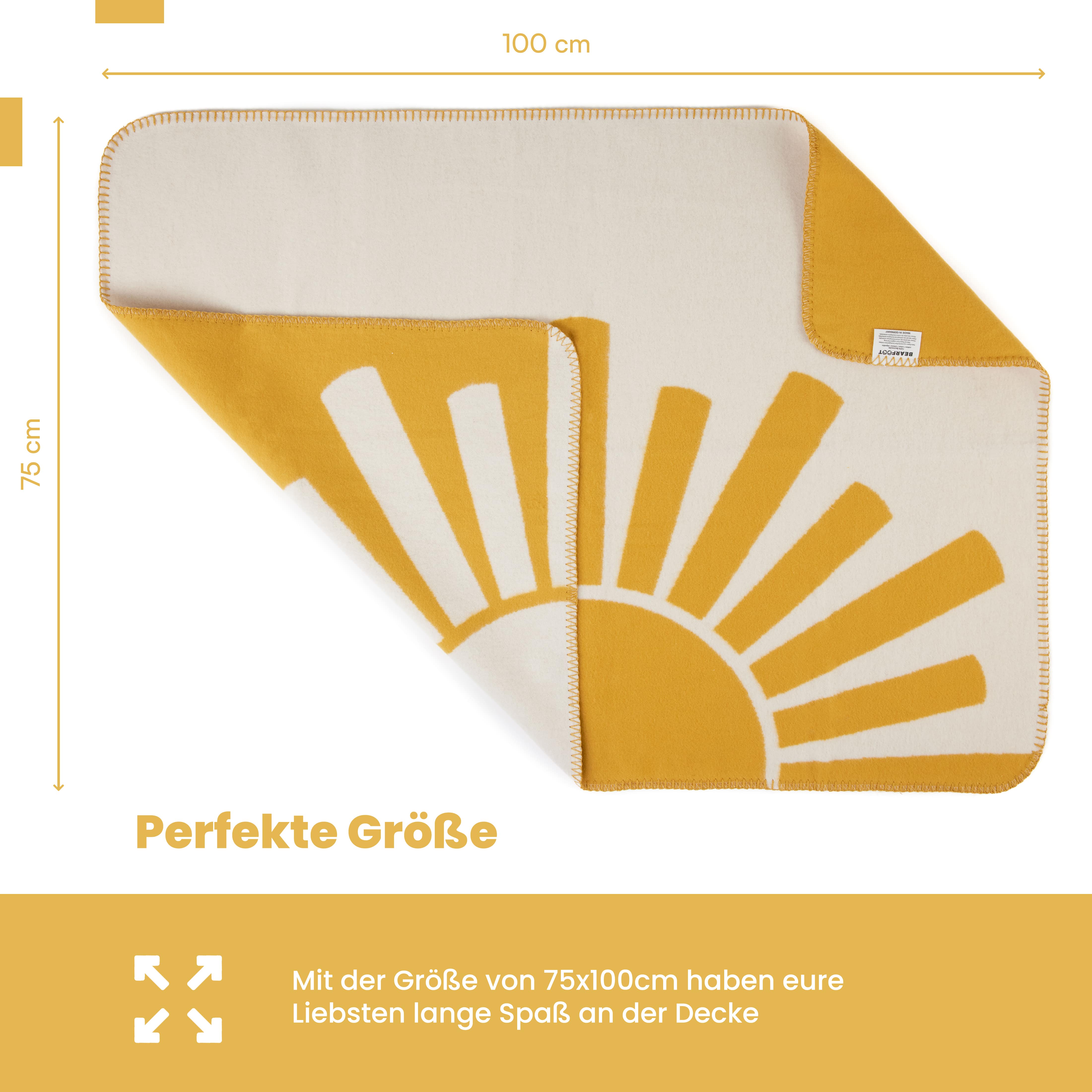 bearfoot-babydecken-babydecke-bio-baumwolle-sonne-gelb-100x75cm image 5