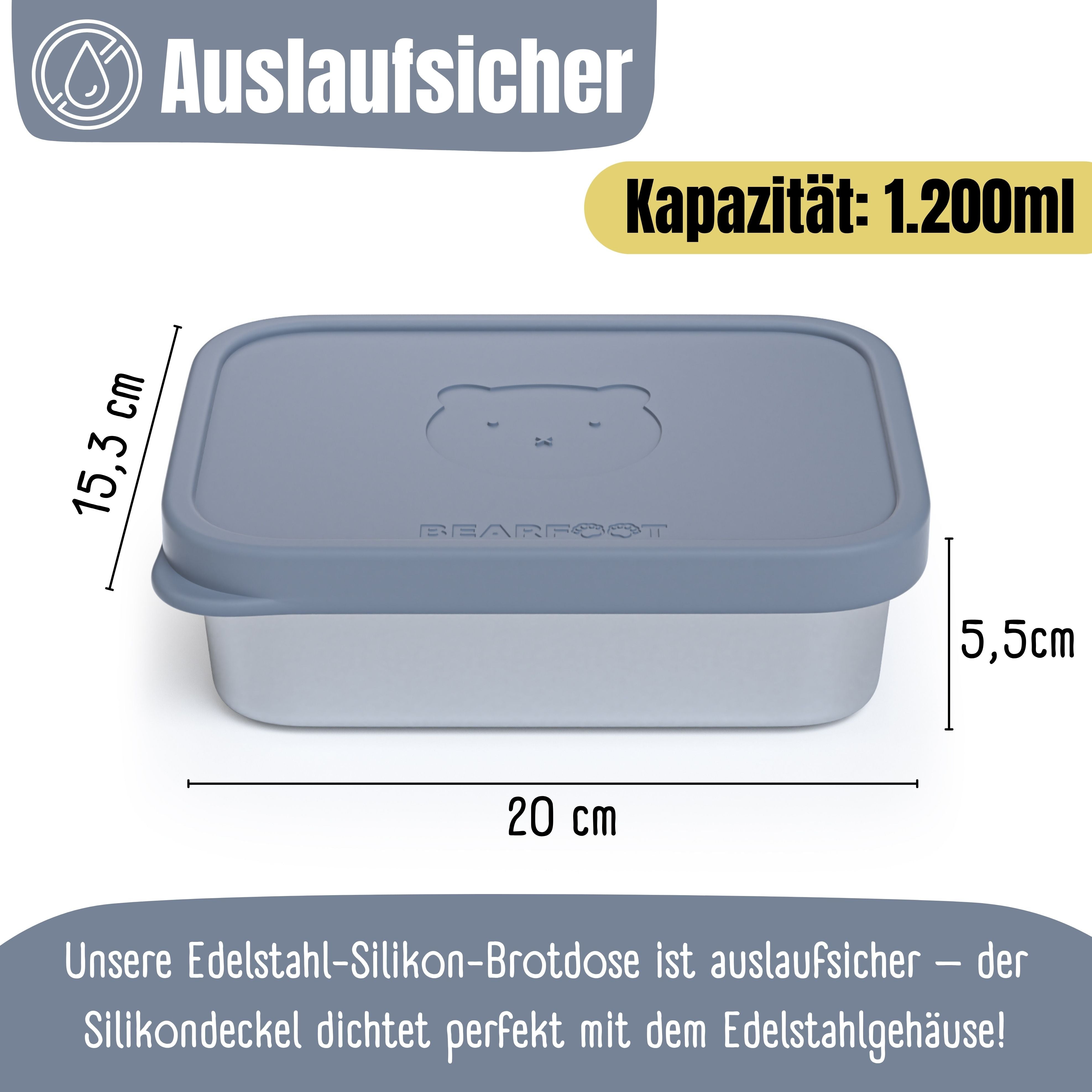 bearfoot-brotdosen-edelstahl-brotdose-700ml-blau-silikon image 8
