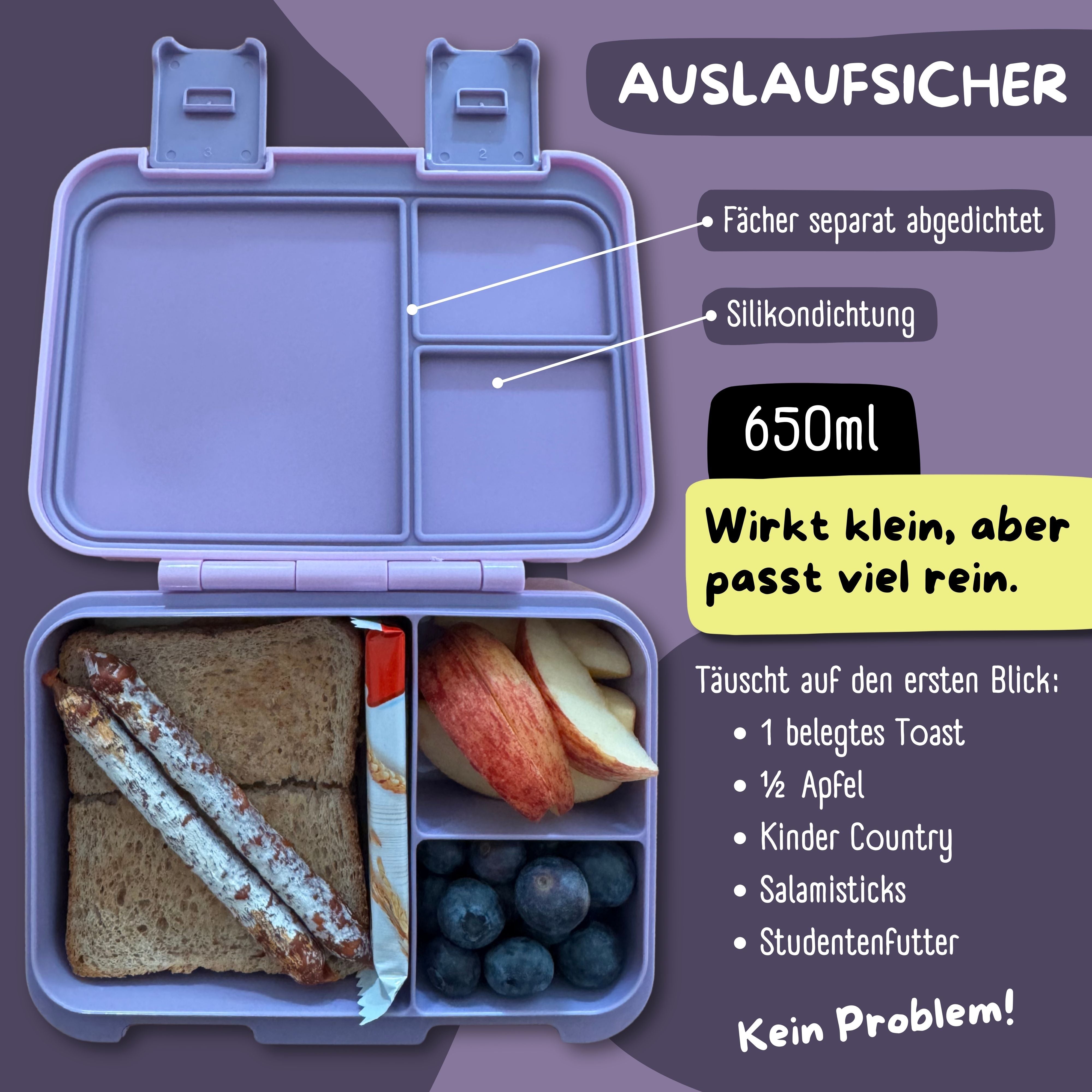 bearfoot-brotdosen-bento-box-compact-sticker-lila-650ml image 8