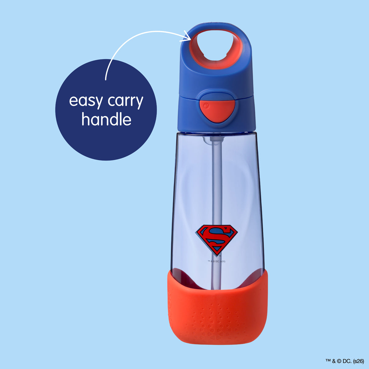 b-box-tritan-trinkflasche-600-ml-superman-auslaufsicher image 5
