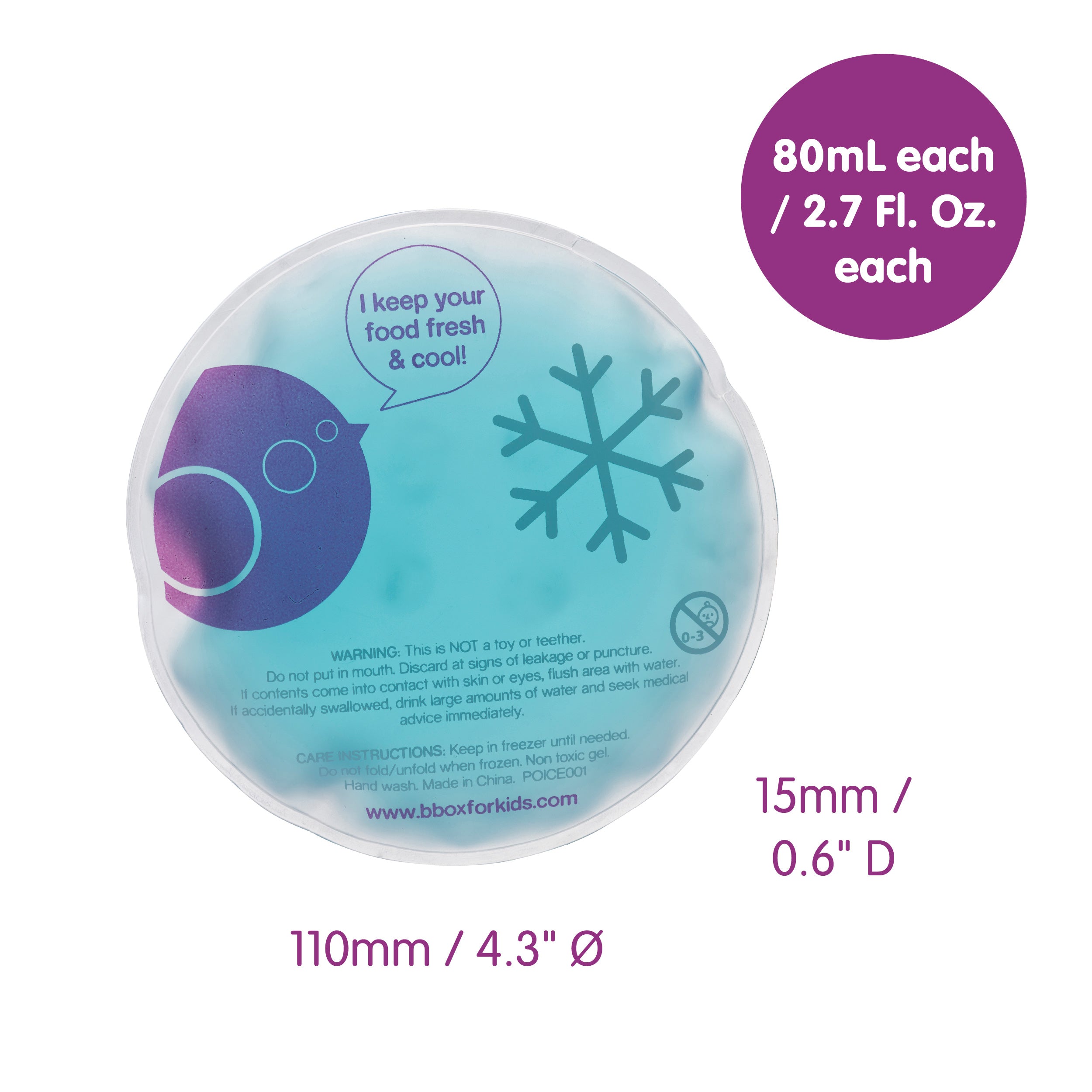 b-box-gel-cooler-k-hlakku-blau-2er-set-f-r-lunchbox image 5