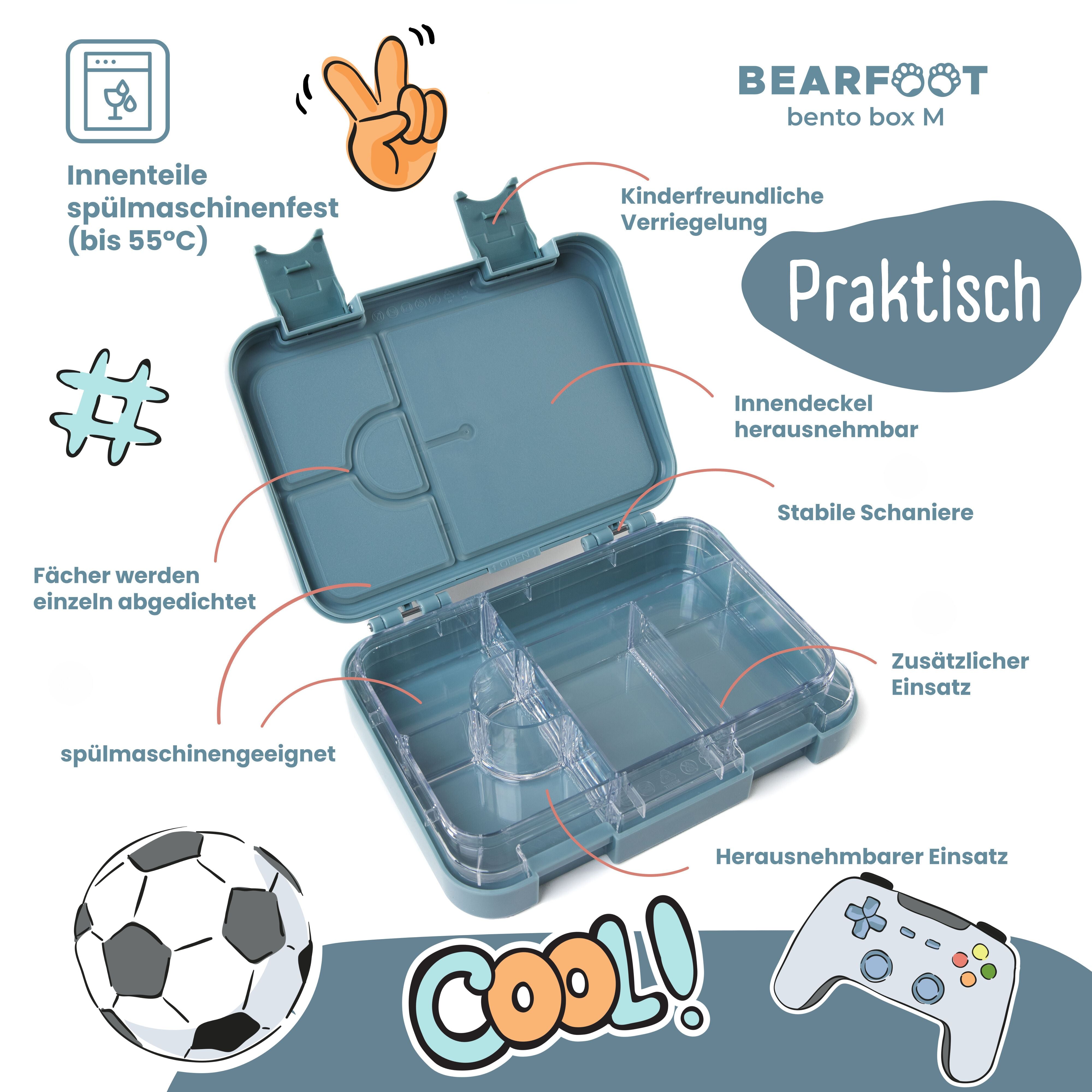 bearfoot-brotdose-kinder-game-bento-box-mit-f-chern-blau image 6