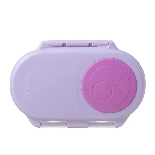b-box-snackbox-brotdose-sugar-plum-rosa-klein-bpa-frei image 1