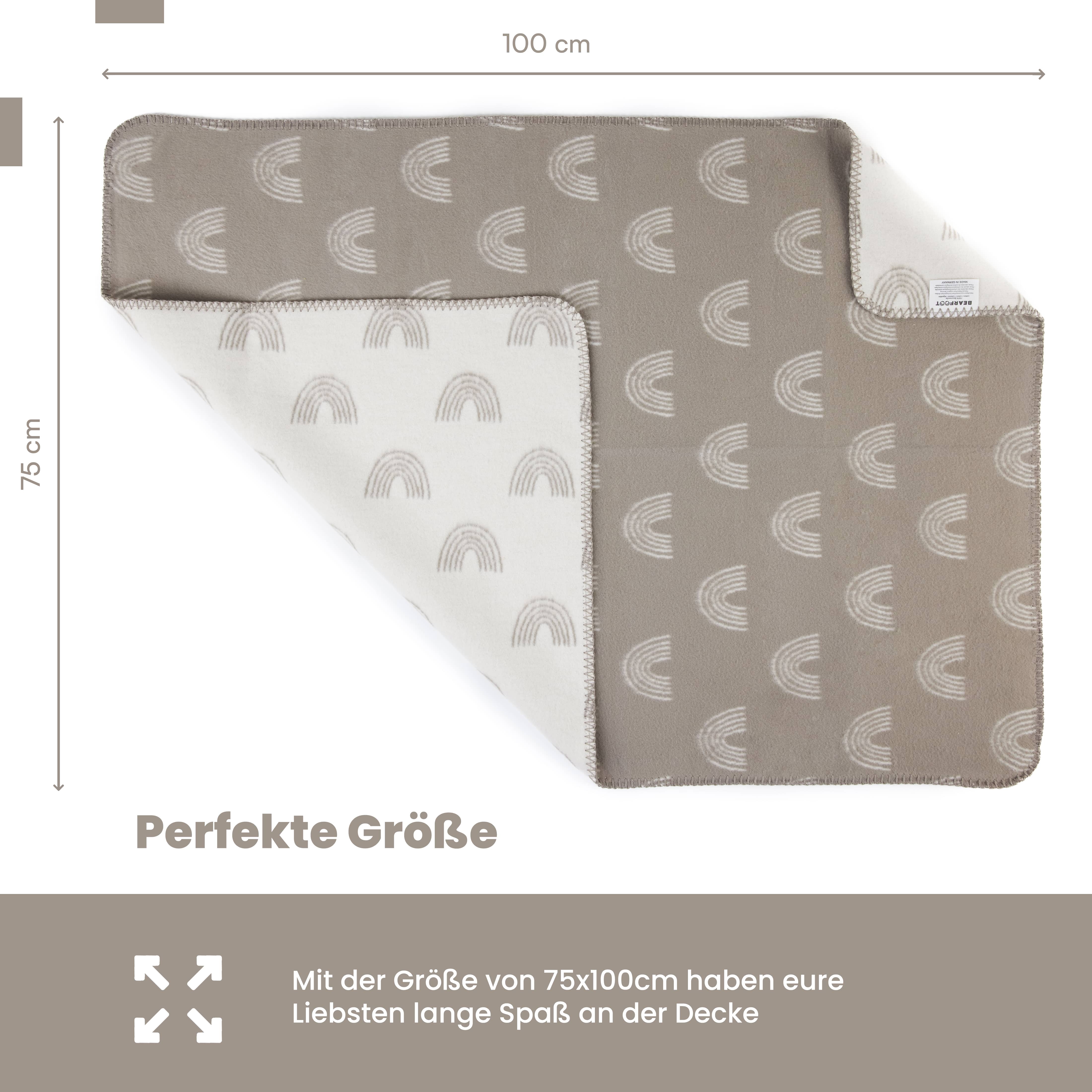 bearfoot-regenbogen-braun-babydecke-bio-baumwolle-100x75-cm image 5