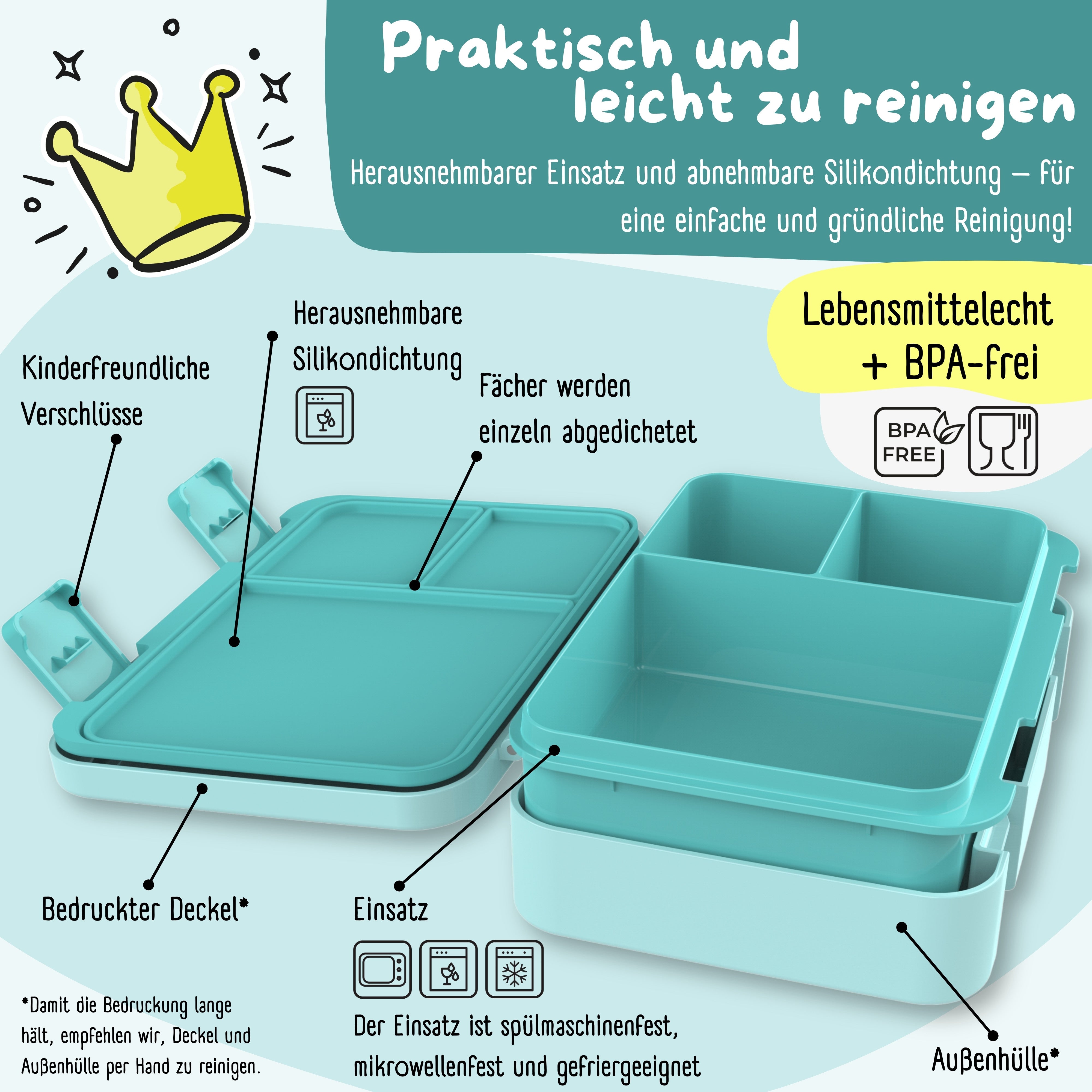 bearfoot-bento-box-compact-brotdose-pinguin-950ml-auslaufsicher image 3