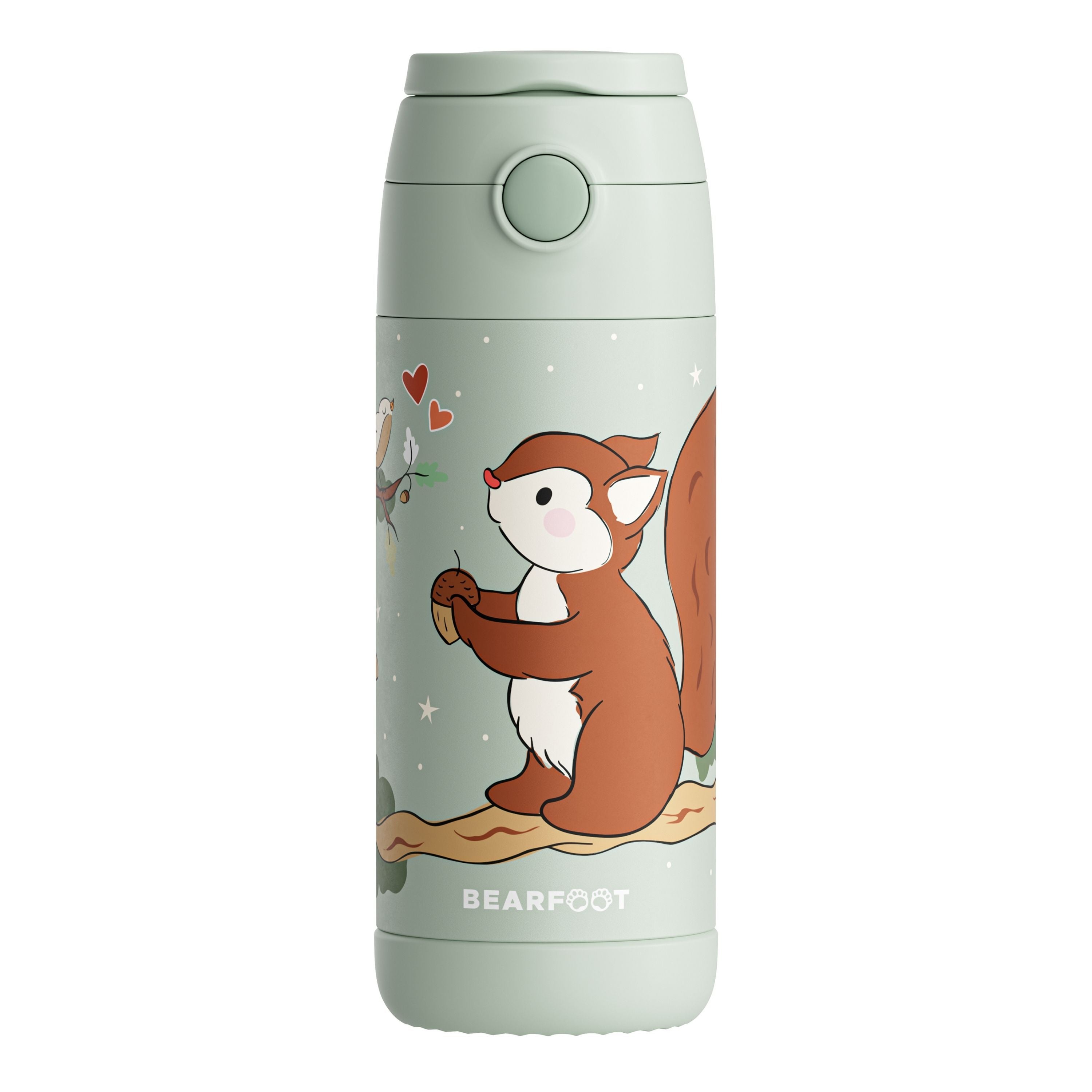 bearfoot-isolierflaschen-eichh-rnchen-thermoflasche-350-ml-gr-n image 3