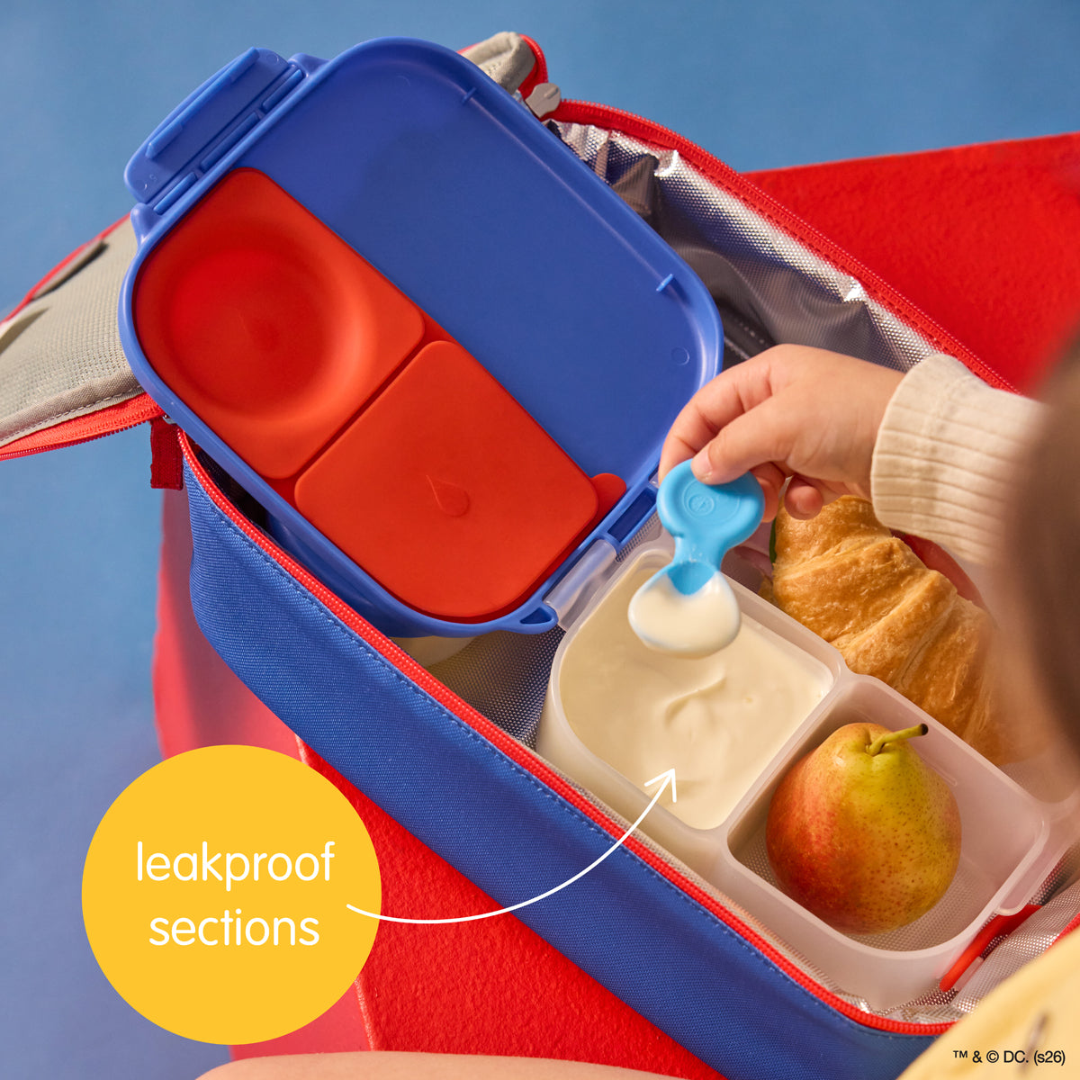 b-box-superman-mini-lunchbox-brotdose-mit-f-chern image 4
