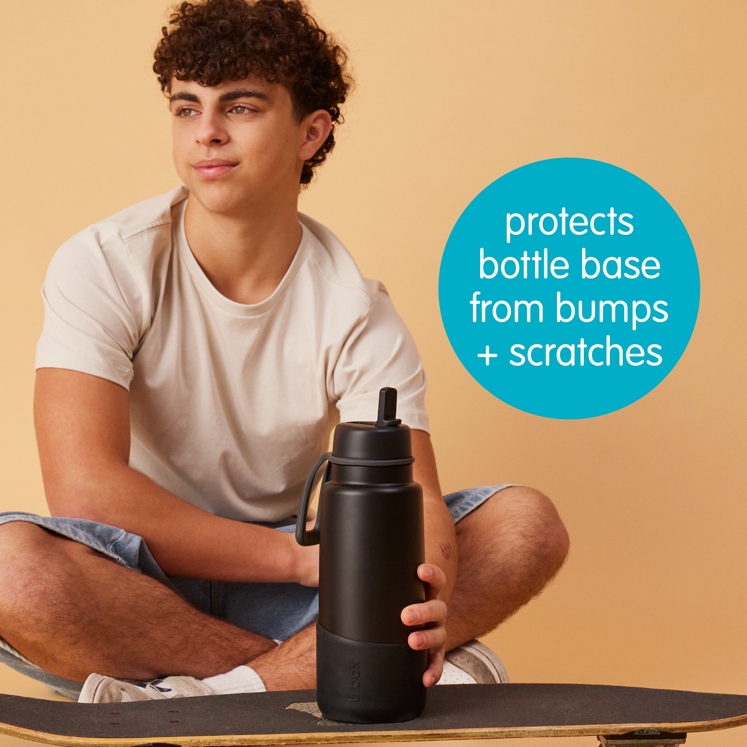 b-box-34oz-flip-top-flaschenschutz-deep-space-schwarz image 2