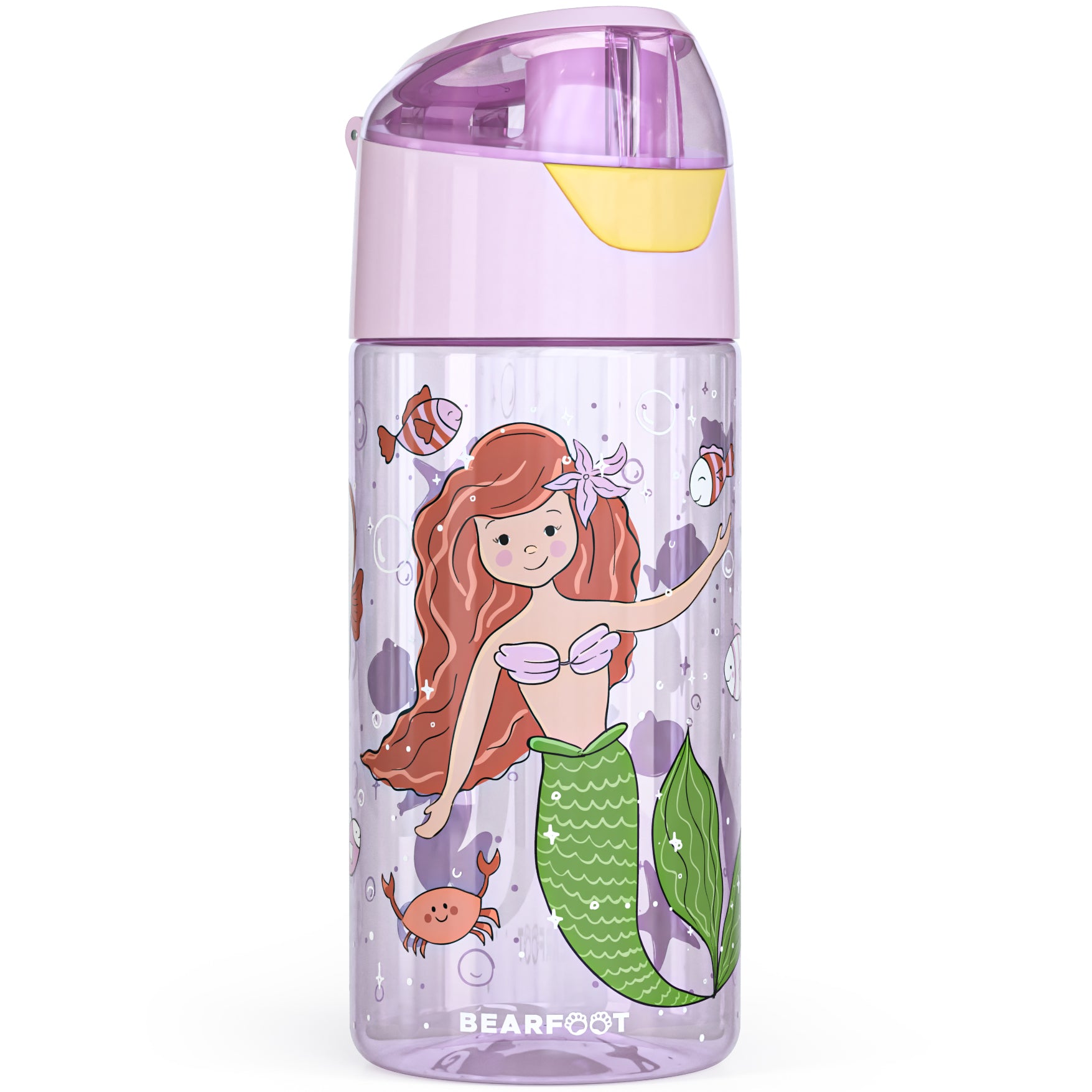 bearfoot-trinkflasche-meerjungfrau-450-ml-wasserflasche-tritan image 2