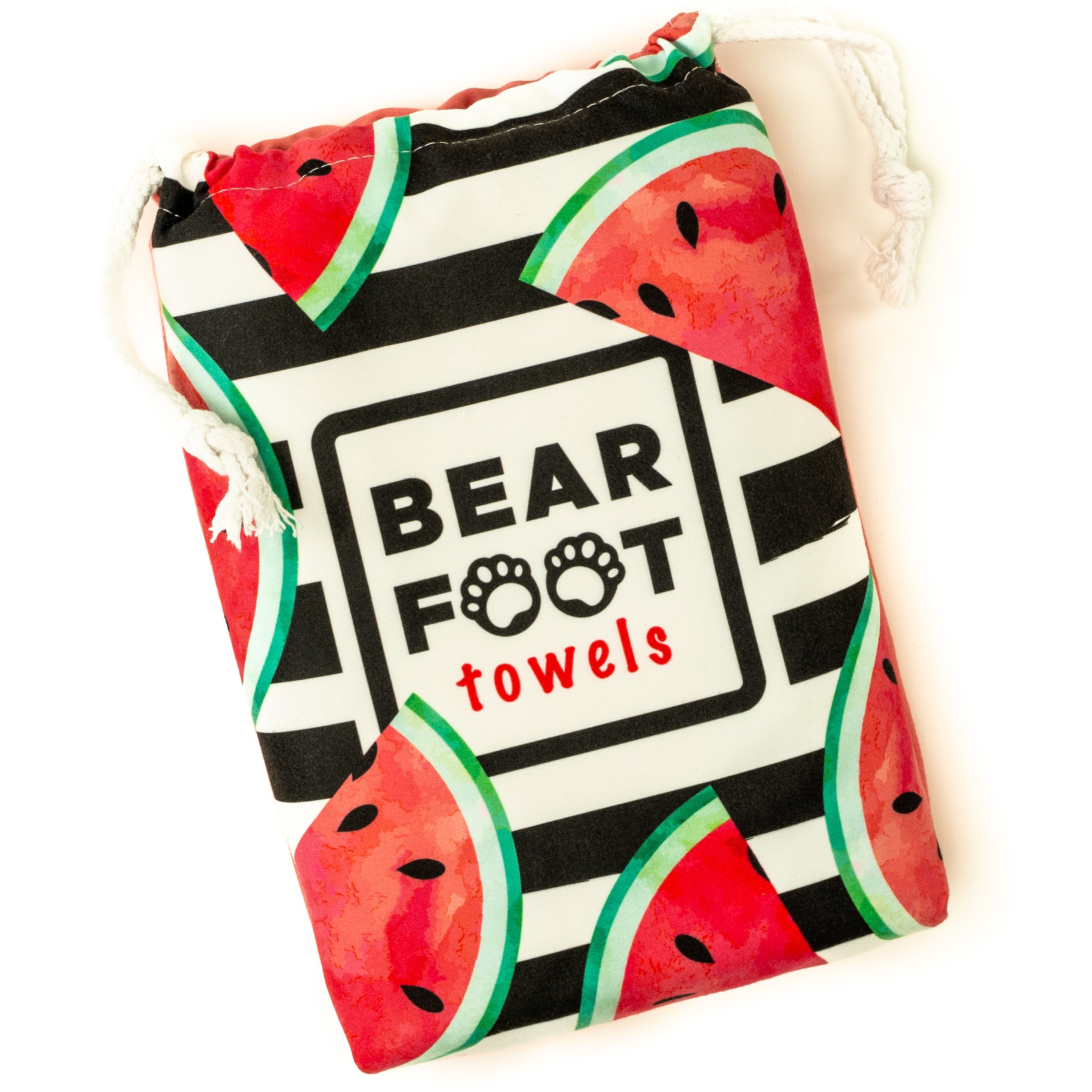 bearfoot-strandhandtuch-mikrofaser-wassermelone-rot-200x90cm image 4