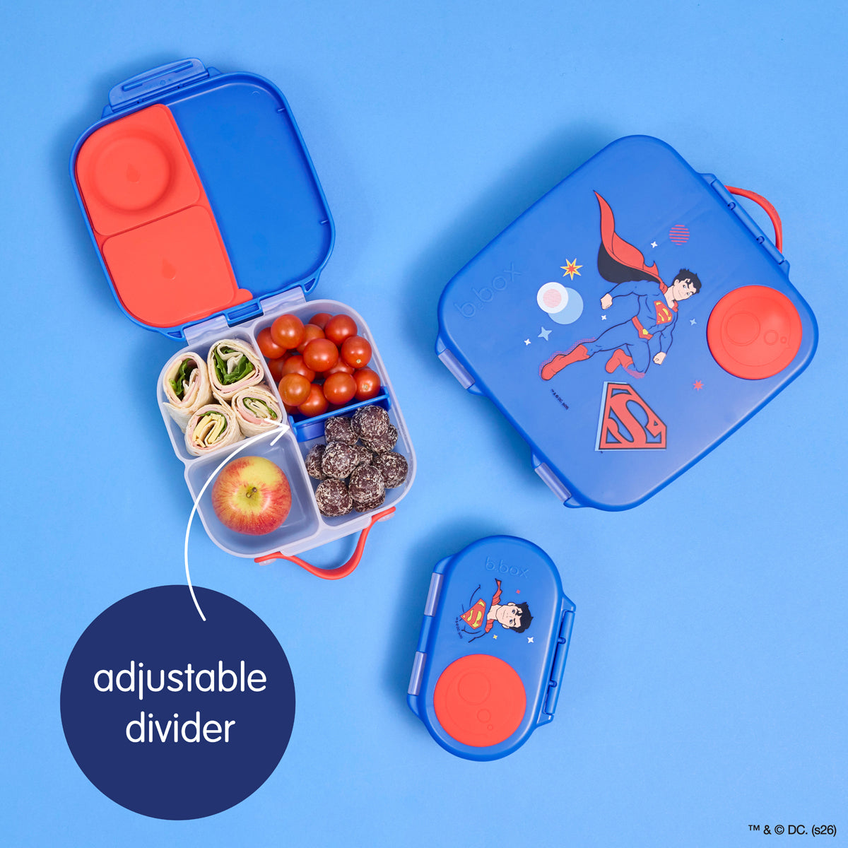 b-box-superman-mini-lunchbox-brotdose-mit-f-chern image 5