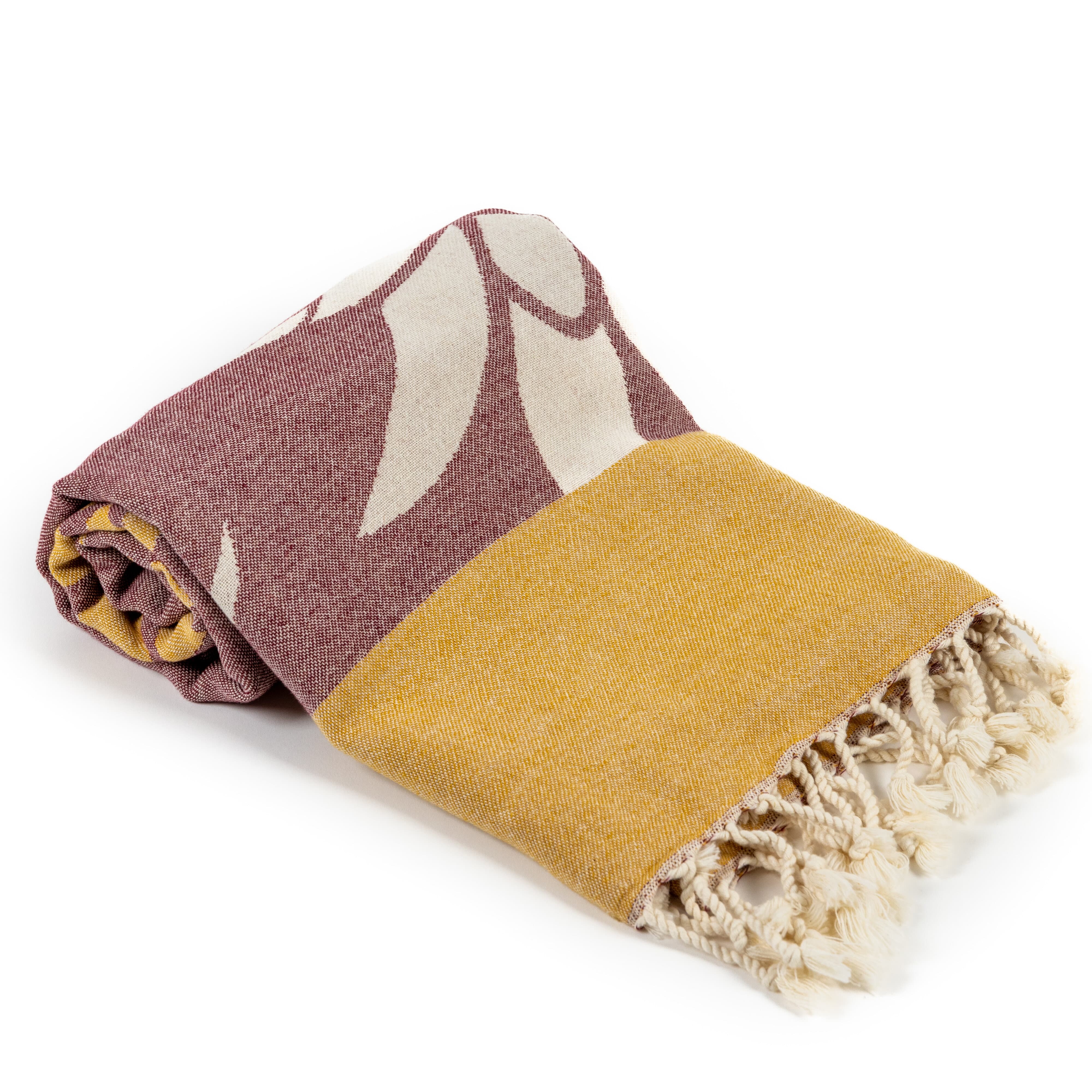 bearfoot-pineapple-red-strandtuch-baumwolle-100-cotton-gro image 6