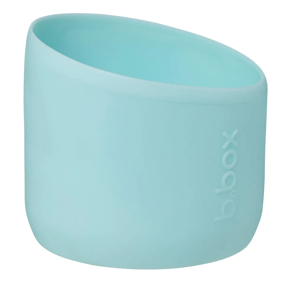 b-box-34oz-flip-top-flaschenschutz-lagoon-blau-silikon image 1