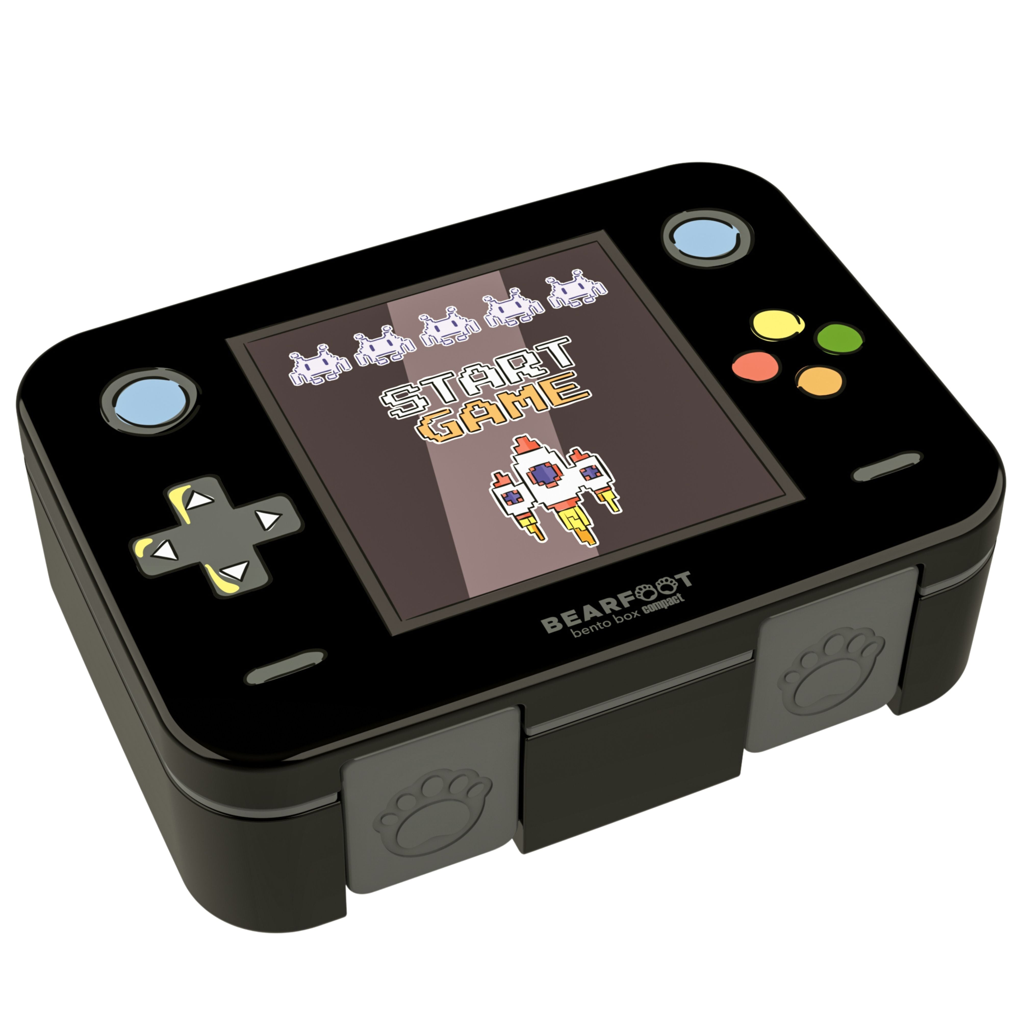 bearfoot-compact-brotdose-game-schwarz-1000ml-auslaufsicher image 2