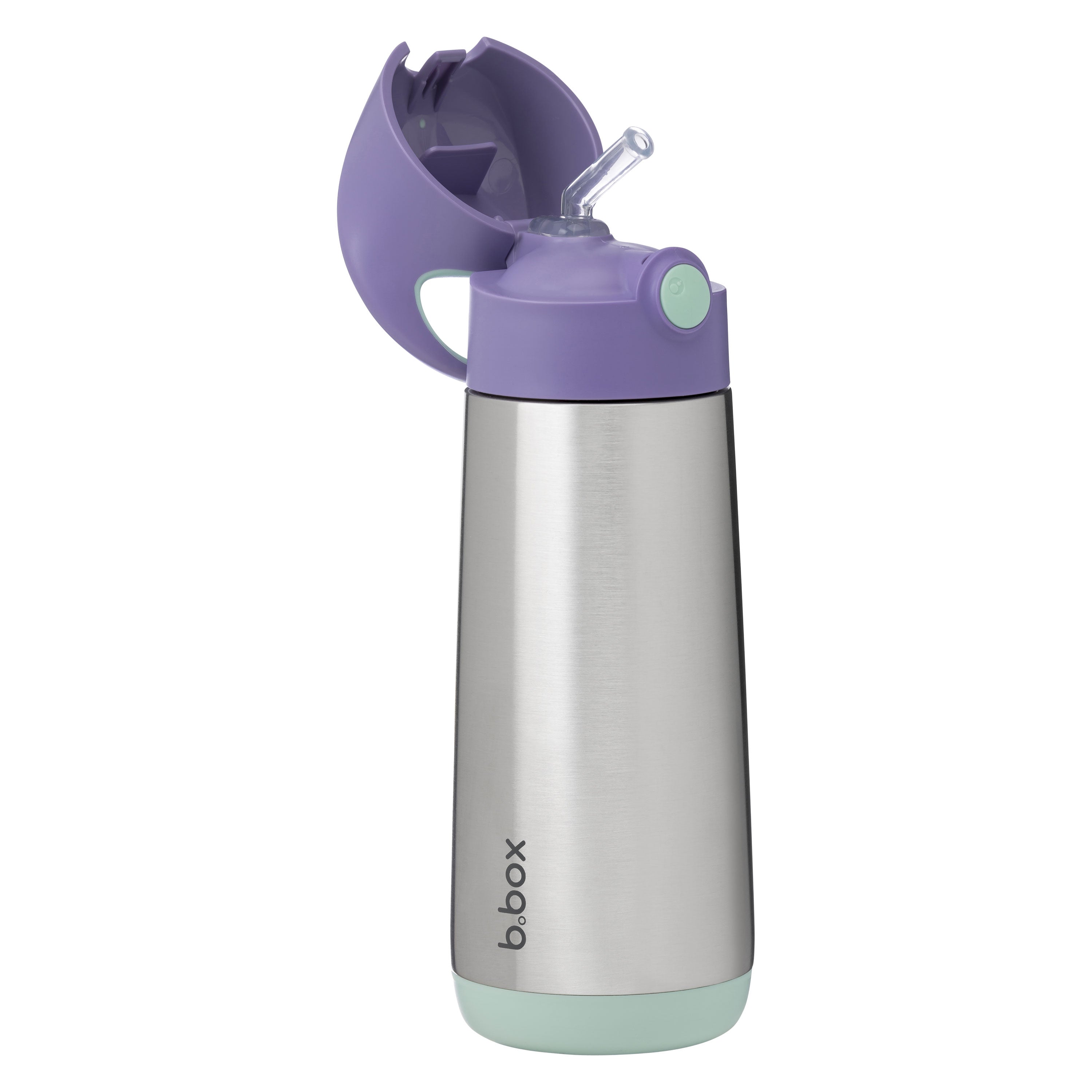 b-box-isolierflasche-500-ml-lilac-pop-kinder-trinkflasche image 1