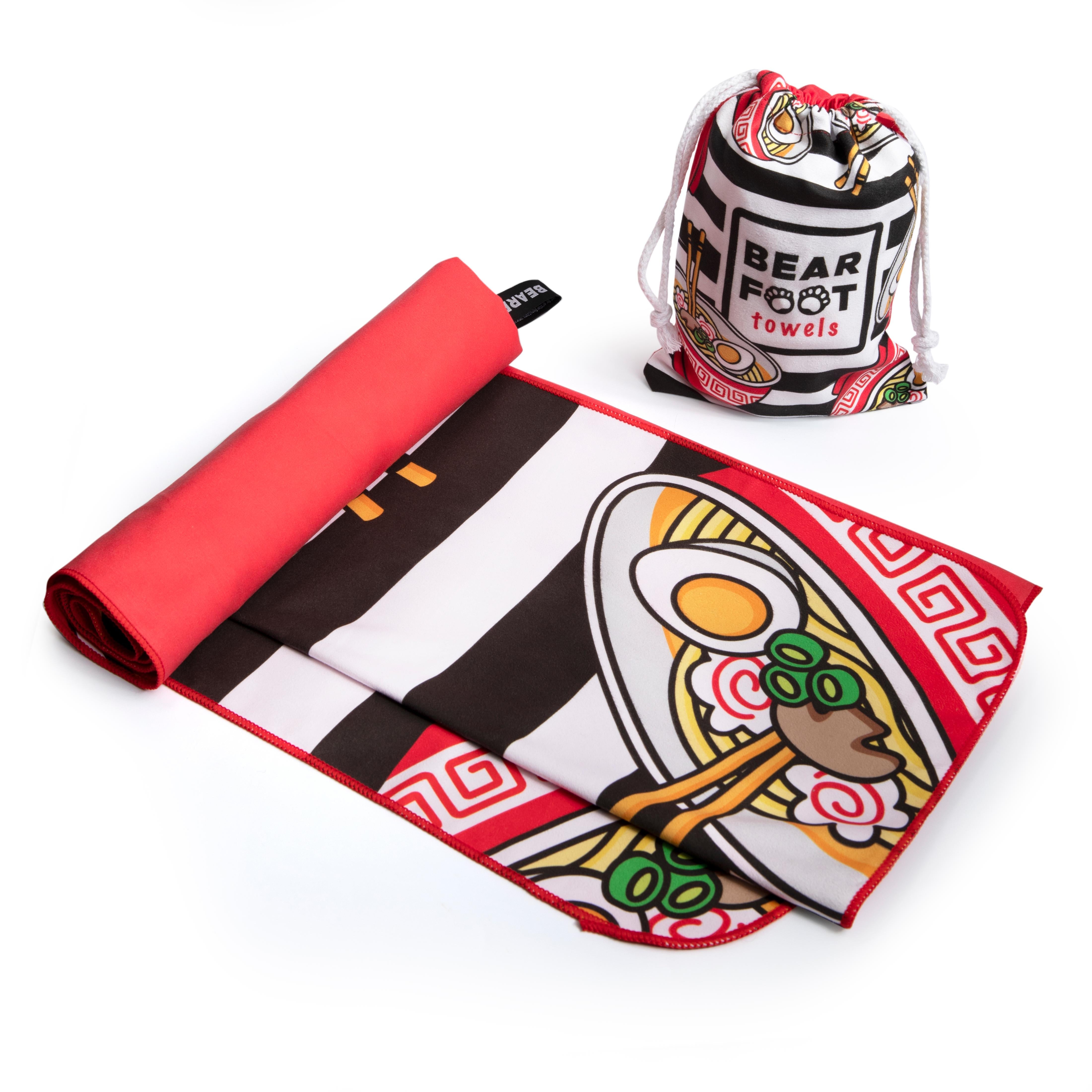 bearfoot-strandtuch-ramen-160x80-cm-mikrofaser-mit-tasche image 2