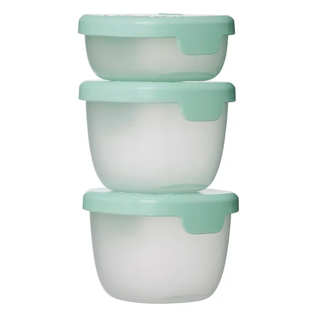 b-box-snack-tubs-snackdosen-forest-mintgr-n-3er-set-auslaufsicher image 1