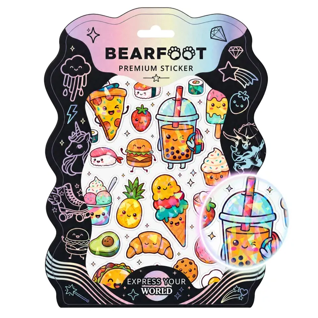 bearfoot-premium-sticker-holografisch-din-a5-food-f-r-flaschen image 1