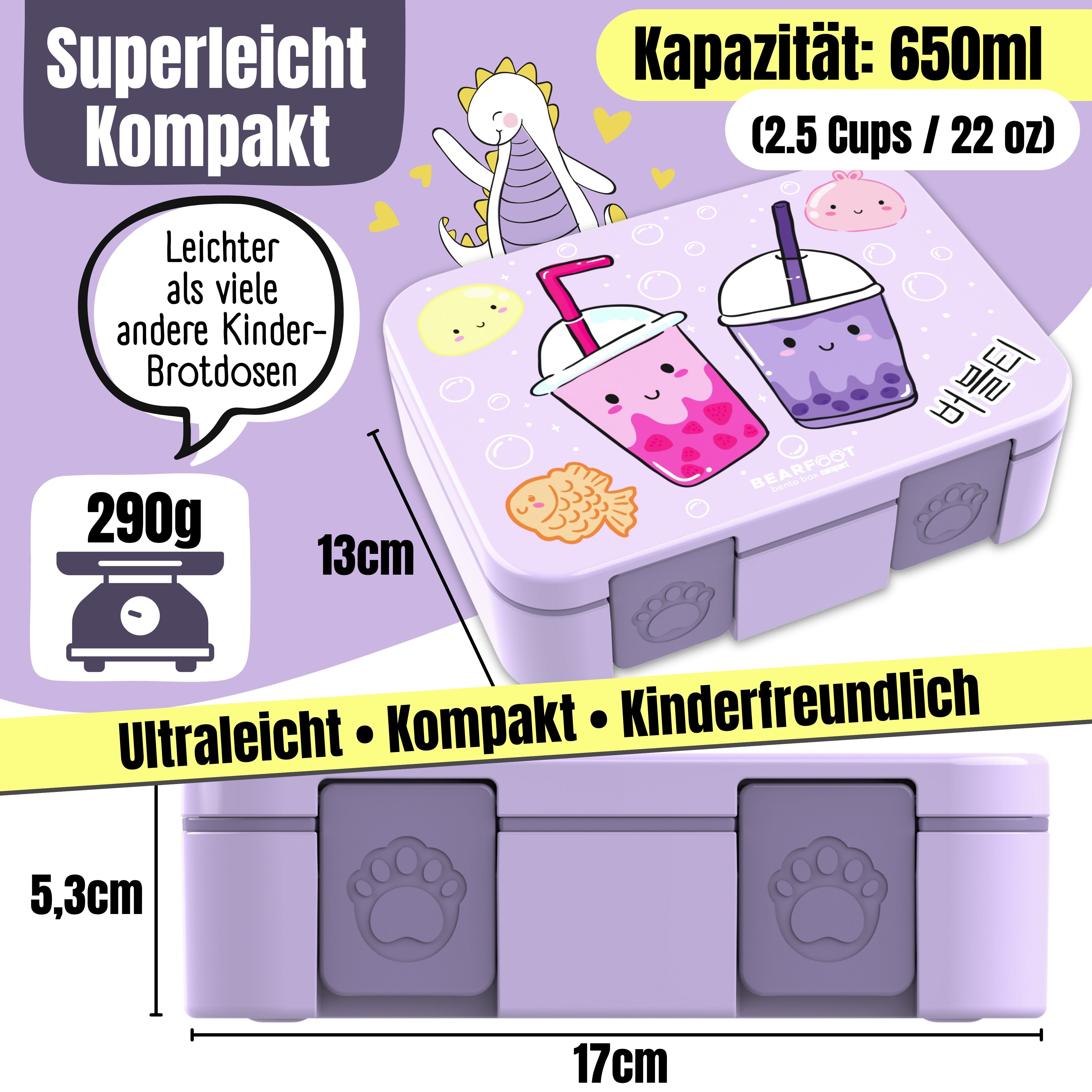 bearfoot-brotdosen-compact-brotdose-1000-ml-bubble-tea-lila image 6