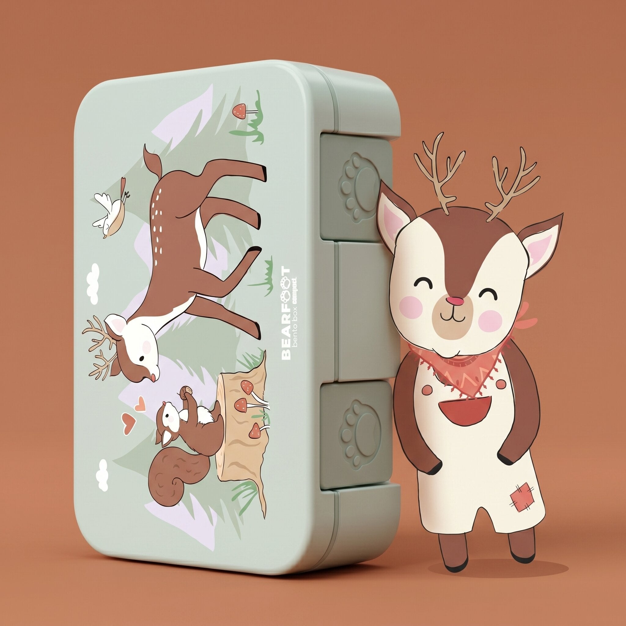 bearfoot-bento-box-compact-brotdose-reh-salbei-650ml-auslaufsicher image 1