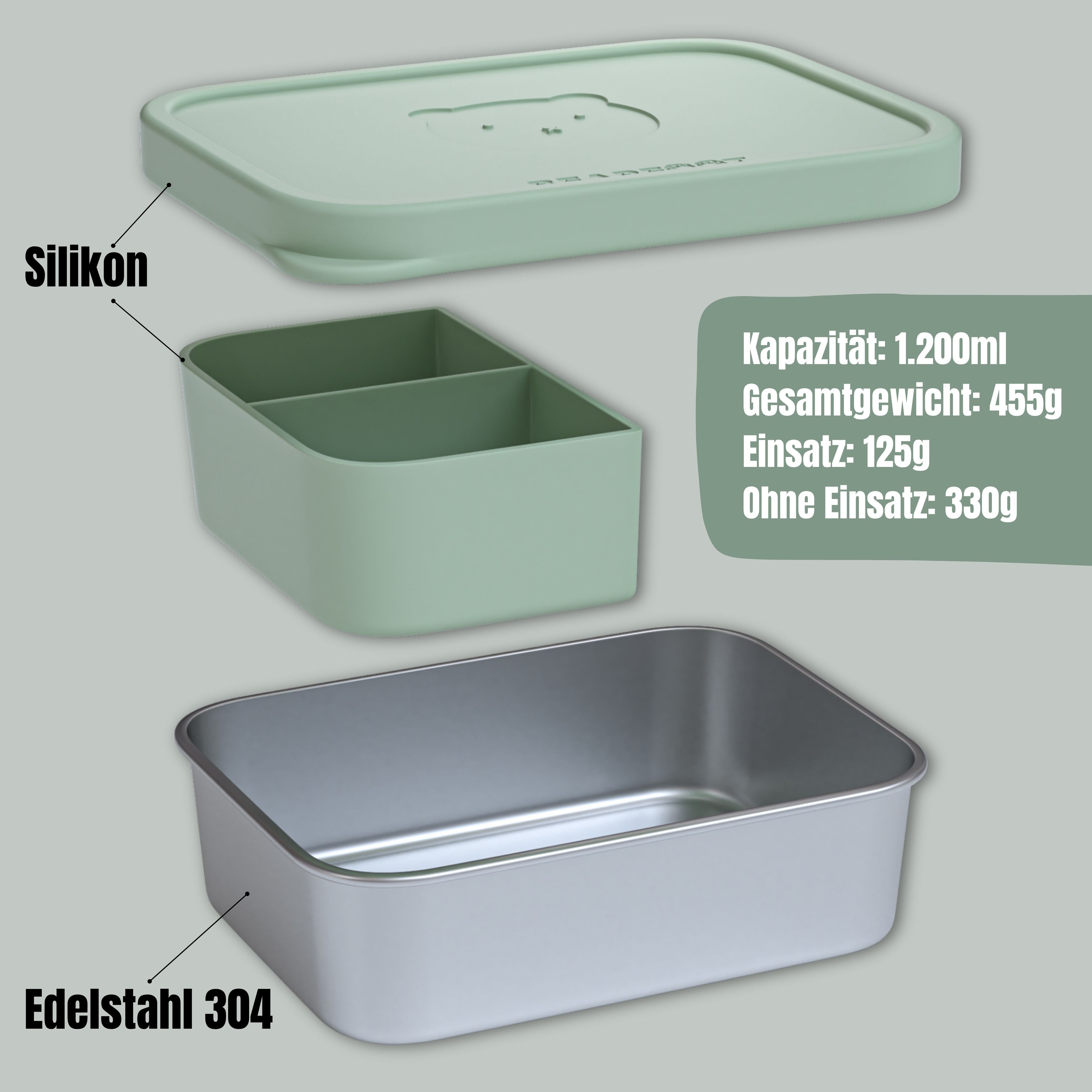 bearfoot-brotdose-edelstahl-kinder-salbei-silikon-700ml-bento image 7