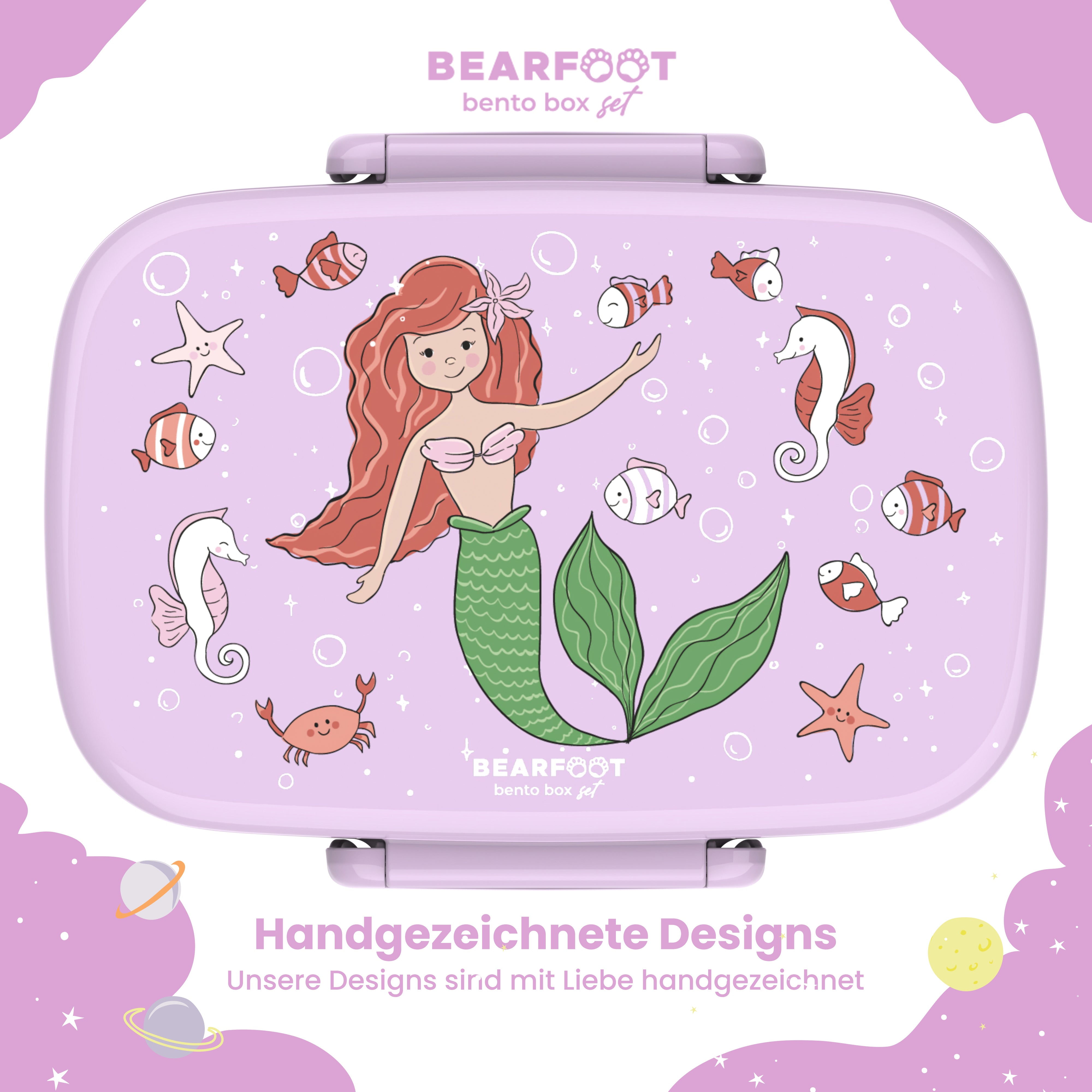 bearfoot-brotdose-meerjungfrau-bento-lunchbox-mit-f-chern-auslaufsicher image 2