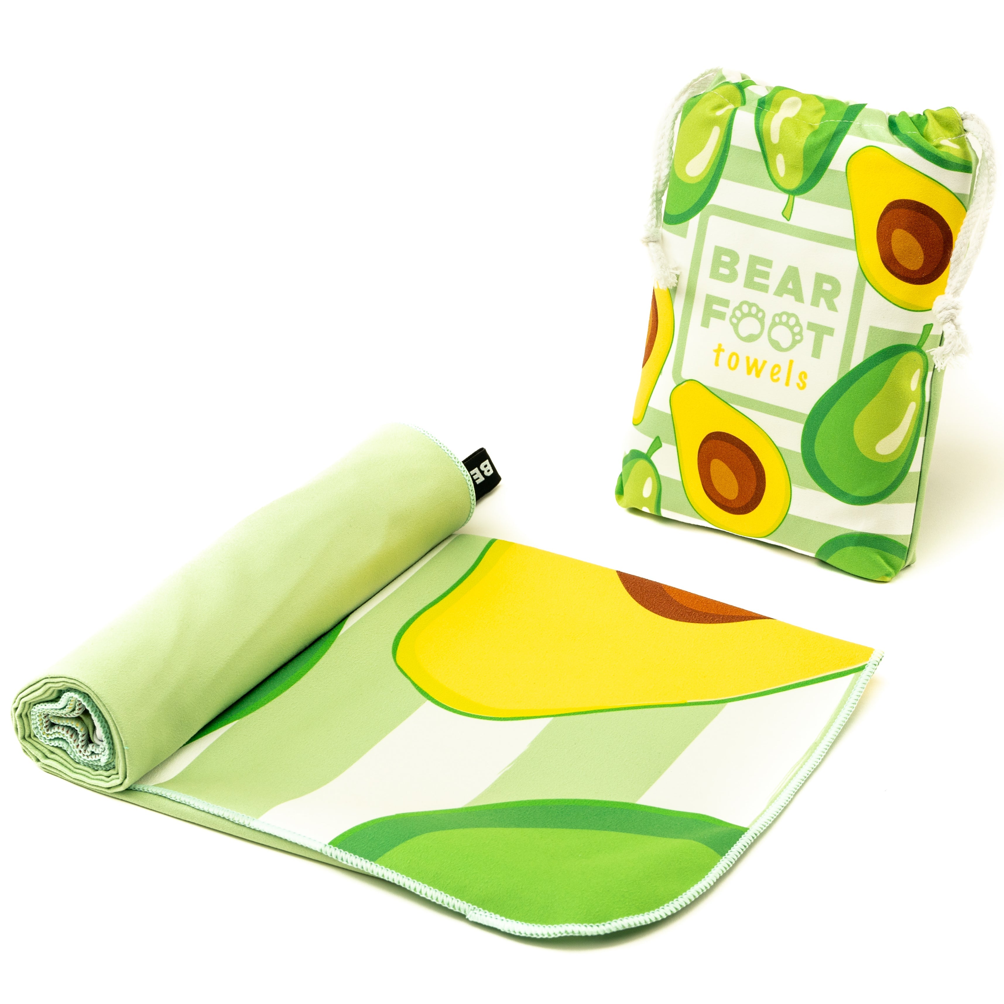bearfoot-strandt-cher-mikrofaser-strandhandtuch-avocado-160x80cm image 7