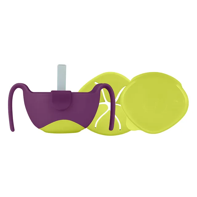 b-box-bowl-straw-sch-ssel-passion-splash-gr-n-mit-strohhalm image 1