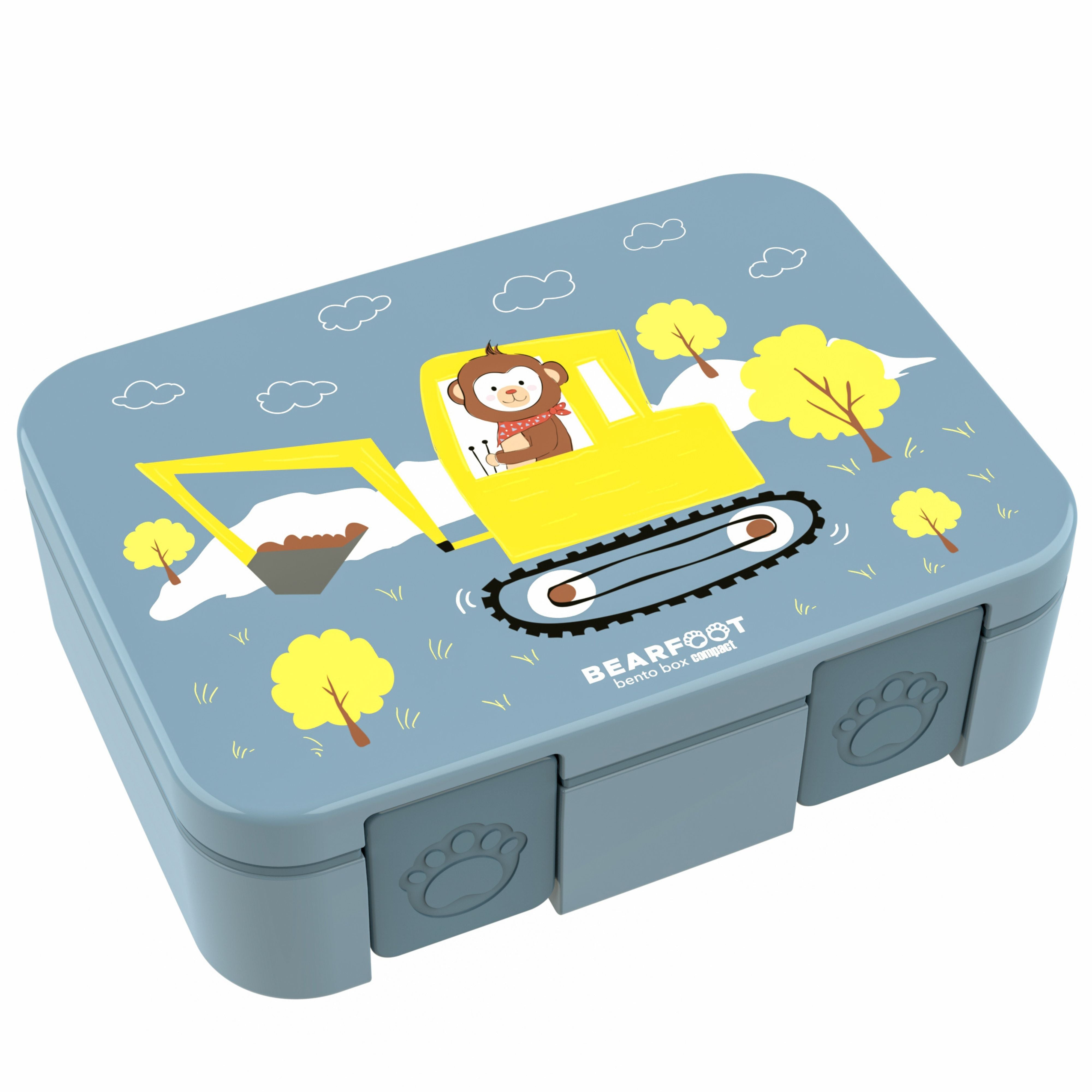 bearfoot-brotdose-mit-f-chern-650-ml-bagger-blau-auslaufsicher image 2