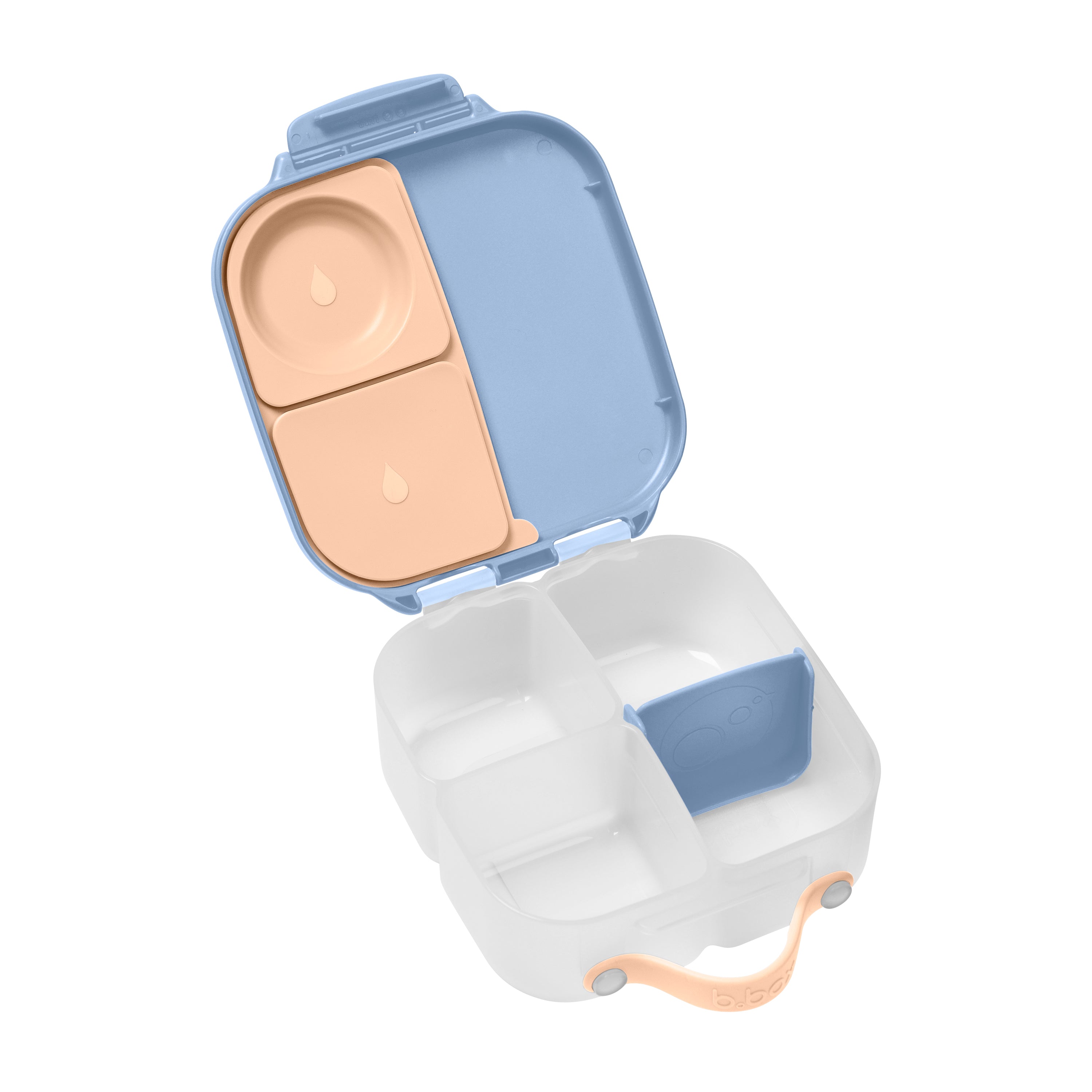 b-box-mini-lunchbox-feeling-peachy-brotdose-2-f-cher-auslaufsicher image 3