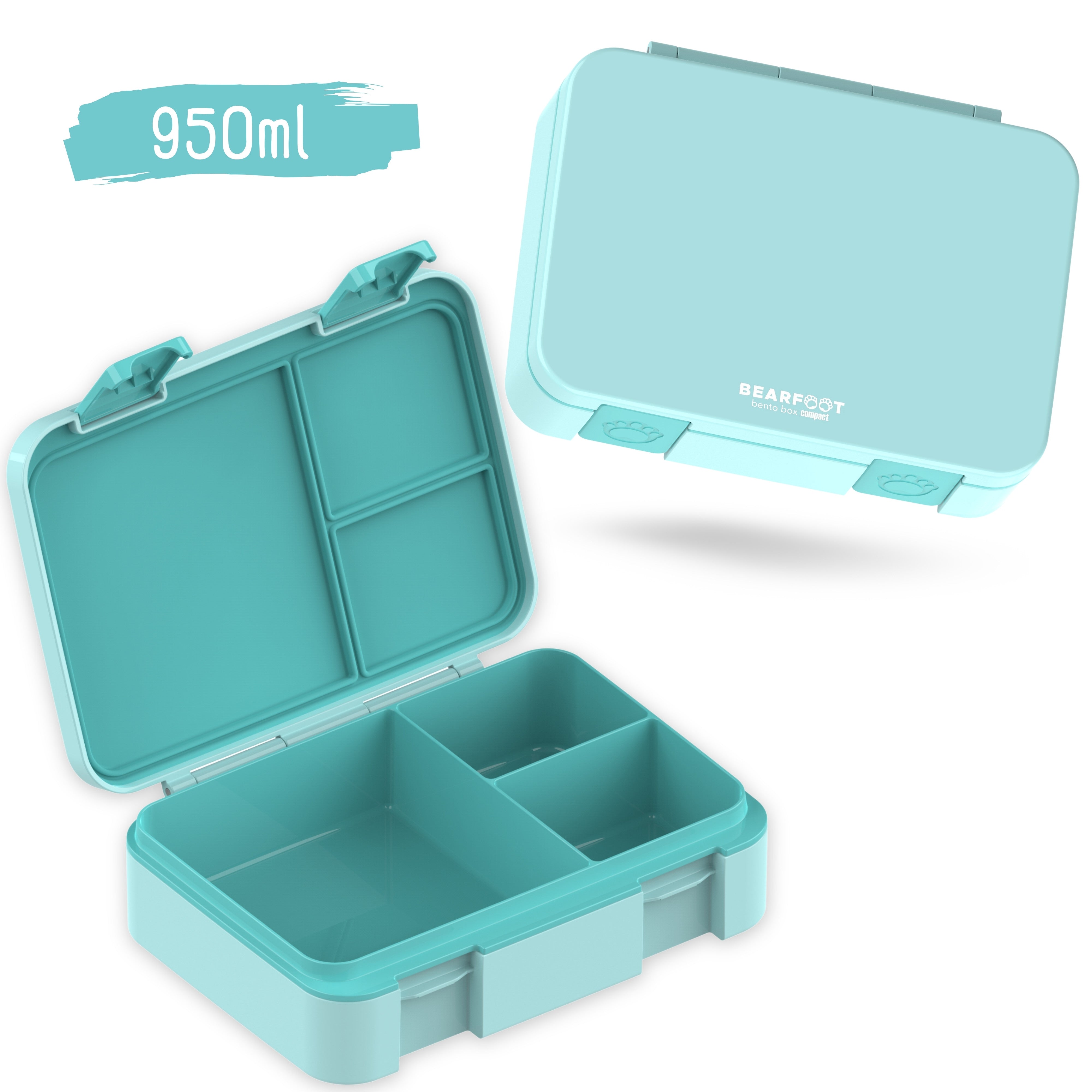 bearfoot-bento-box-compact-mint-950ml-brotdose-f-cher image 2