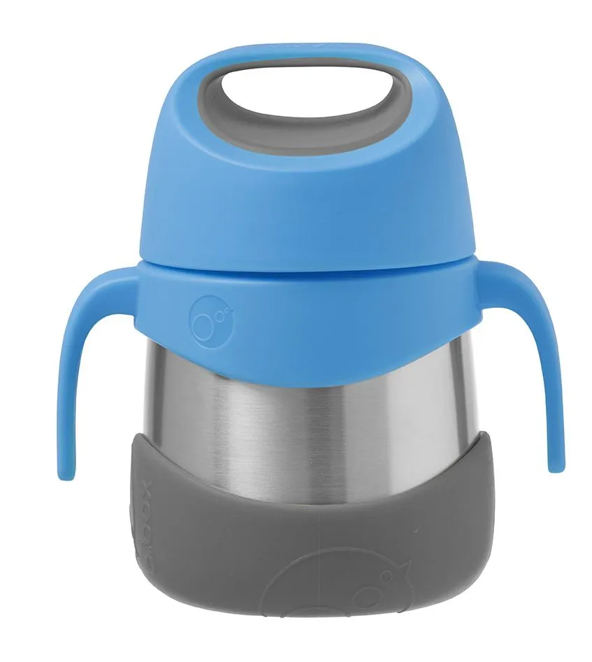 b-box-insulated-food-jar-thermobeh-lter-blue-slate-335ml image 1