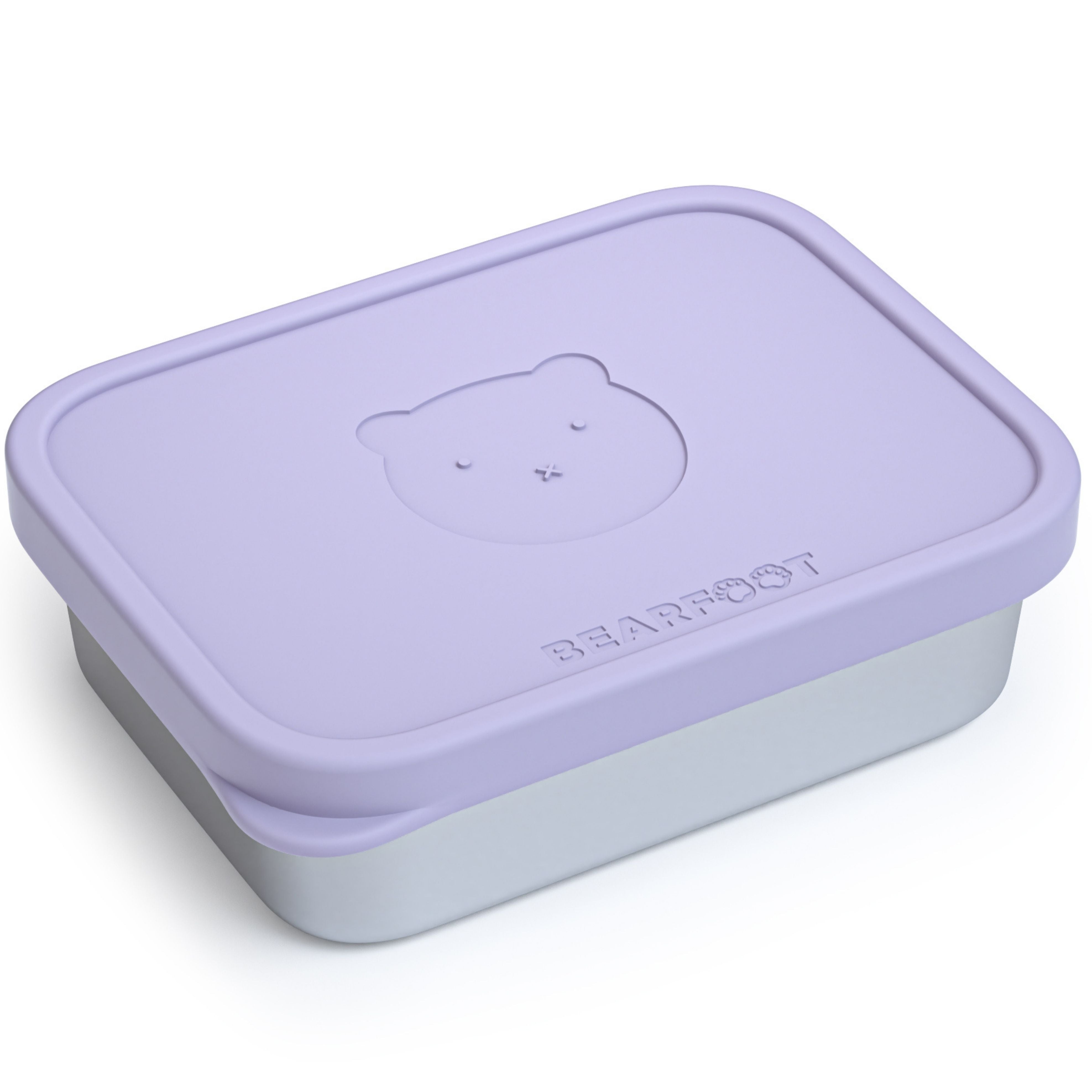bearfoot-brotdose-edelstahl-lavendel-lunchbox-700-ml-bpa-frei image 2